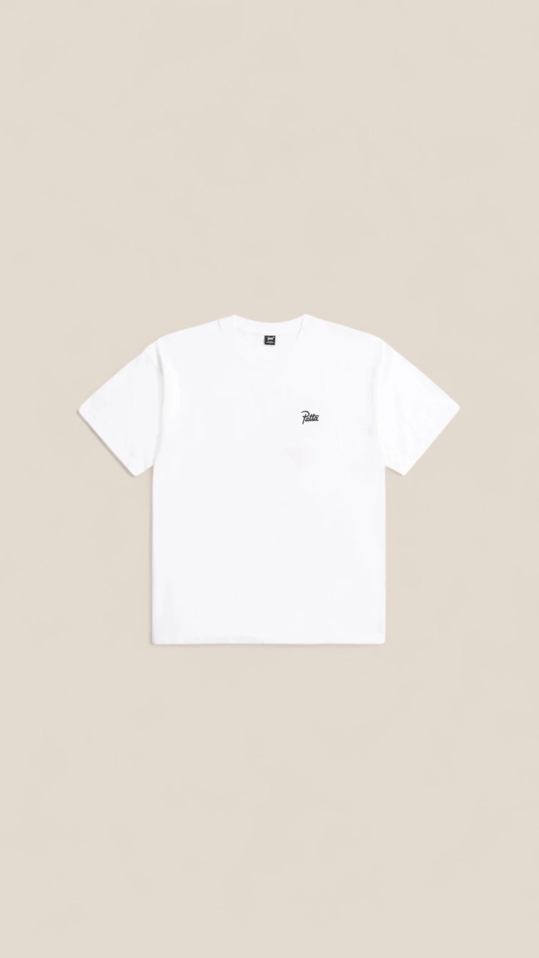 Patta Script T-shirt White