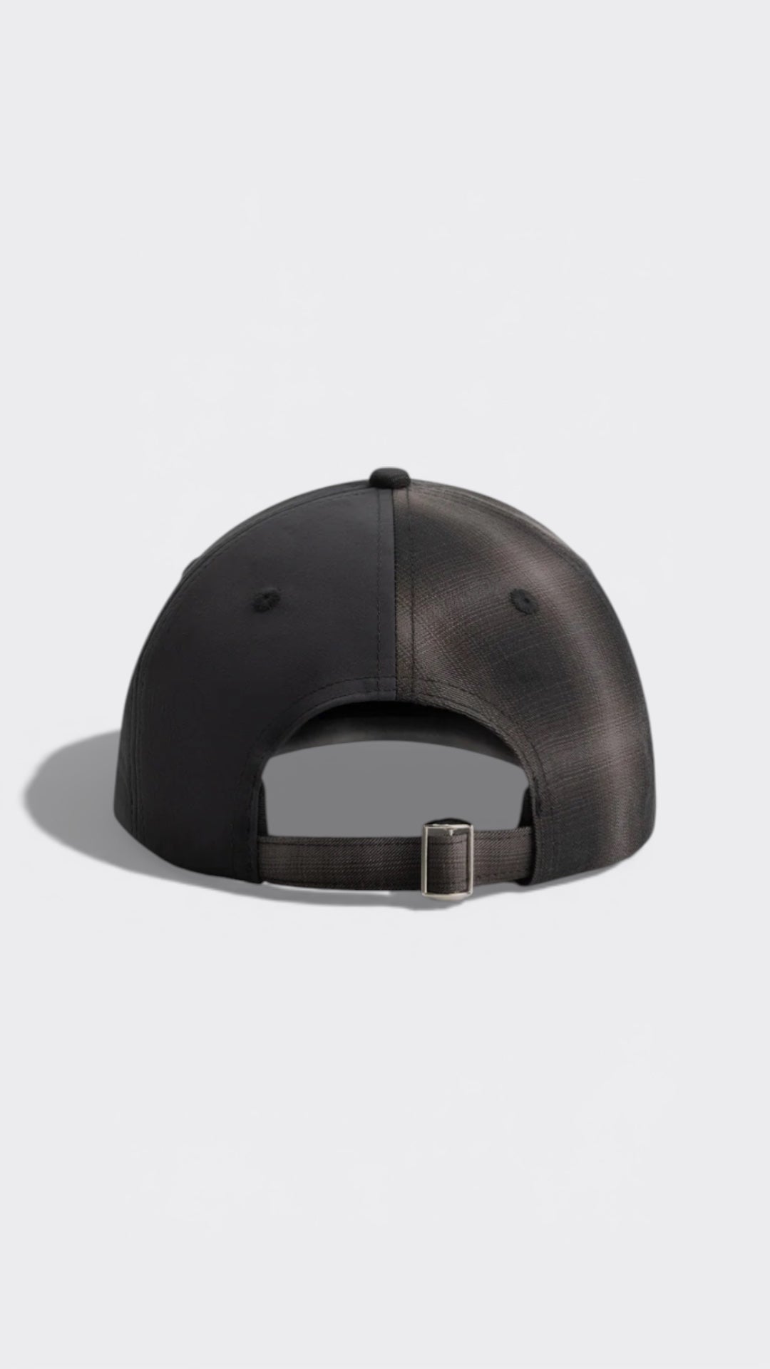 Plaided Nylon Cap