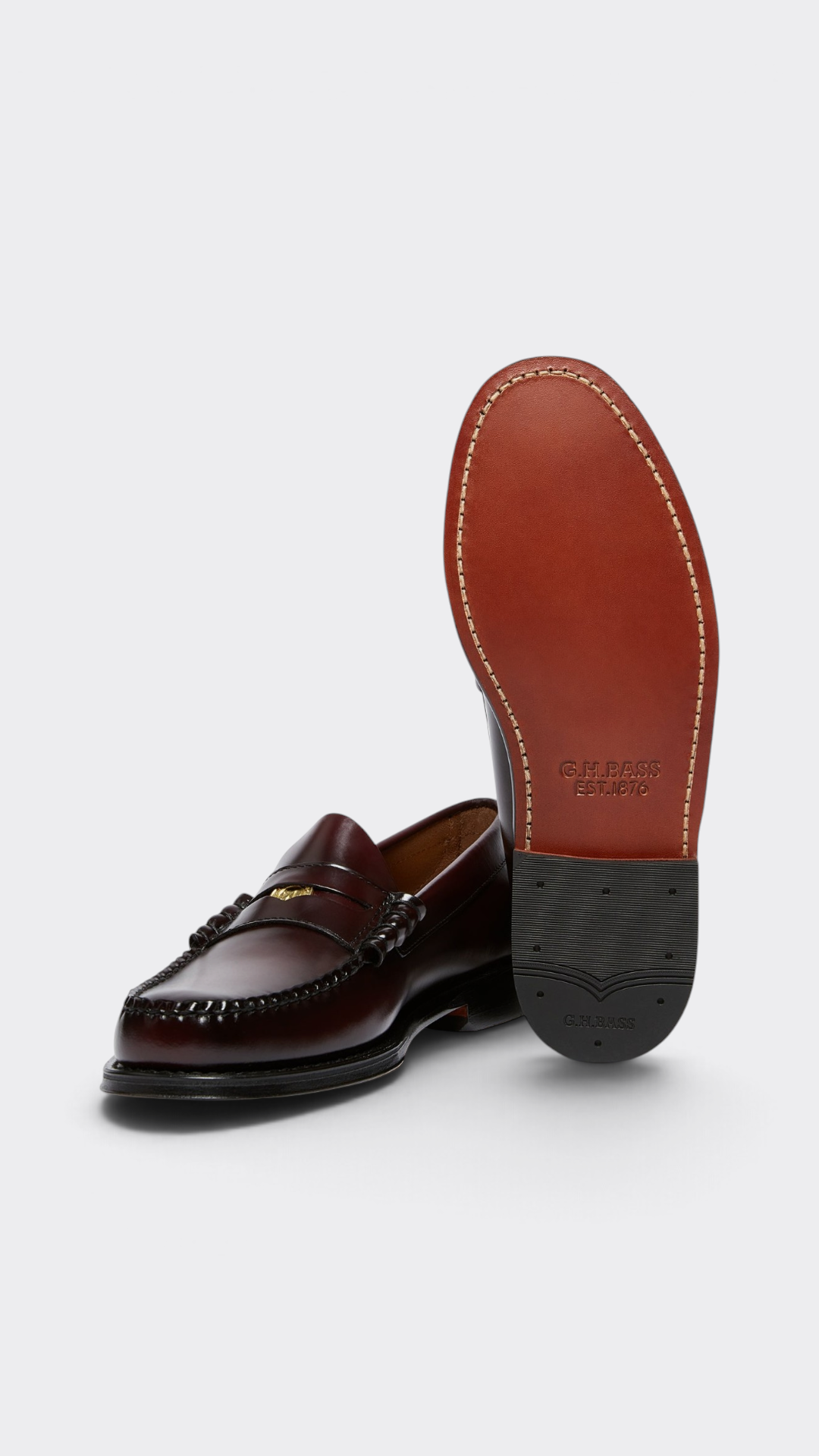 Weejuns Anniversary Larson Penny Loafers Wine - foto producto
