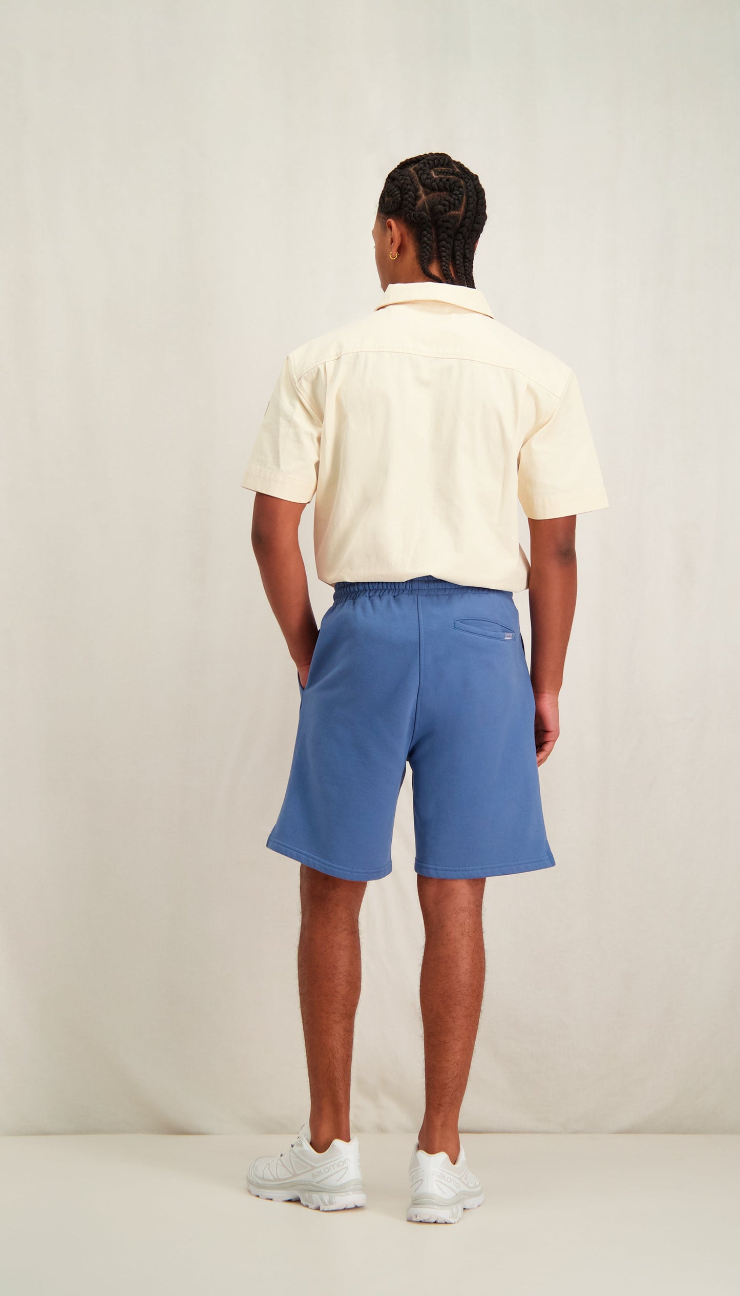 Catna Sweat Shorts Blue
