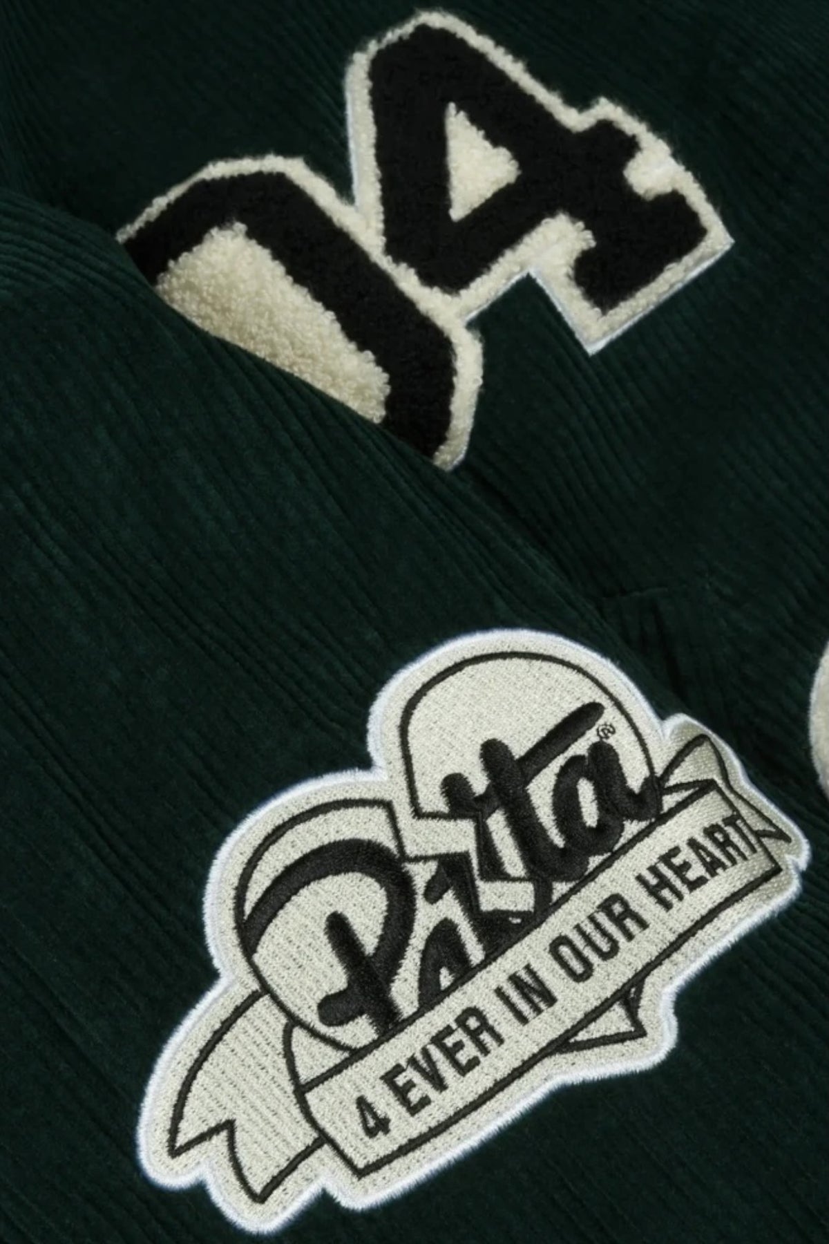 Patta Corduroy Bomber Jacket Pine Grove