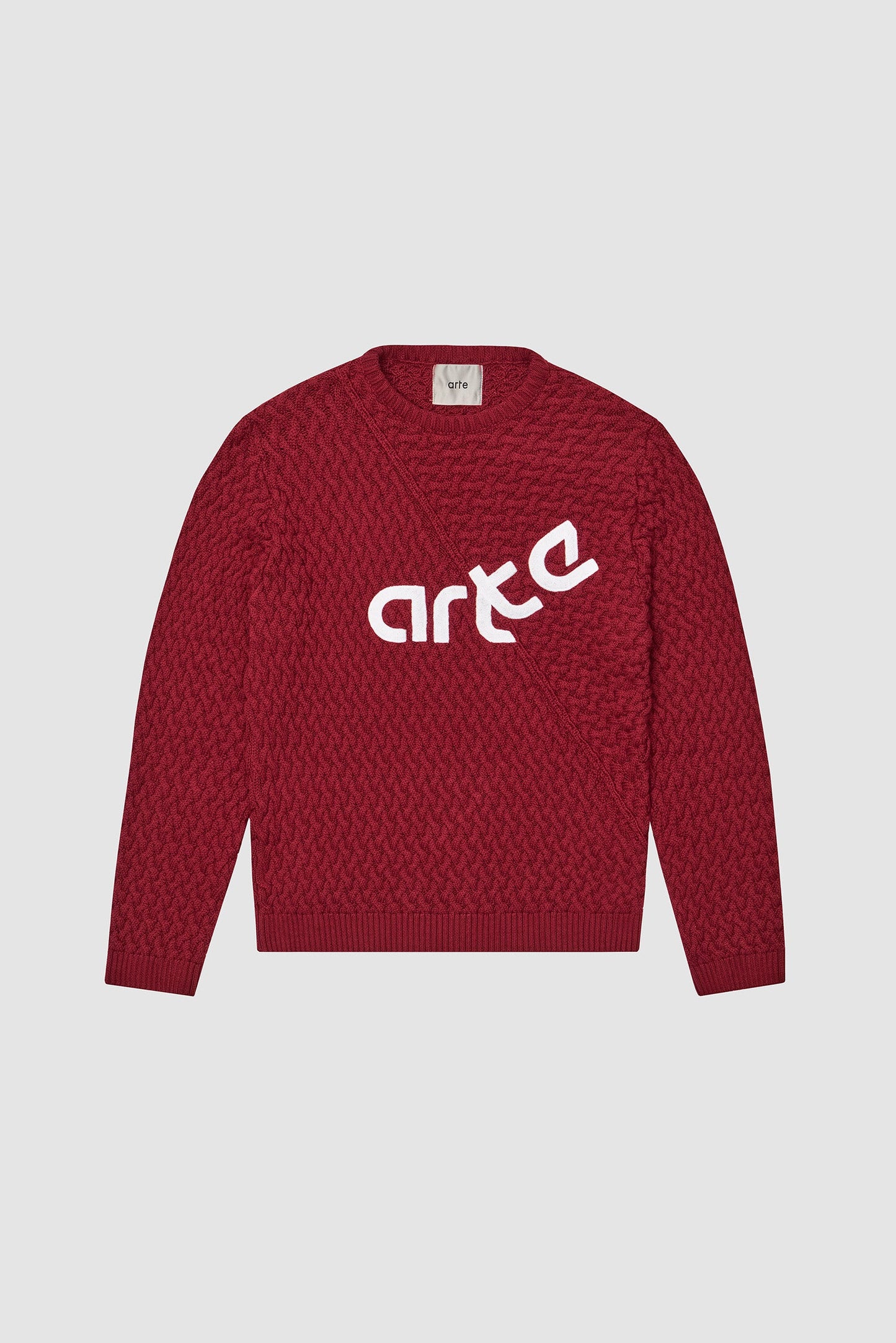DIstorted Logo Sweater
