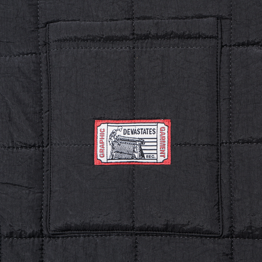 Quilted Fatigue Shirt Back