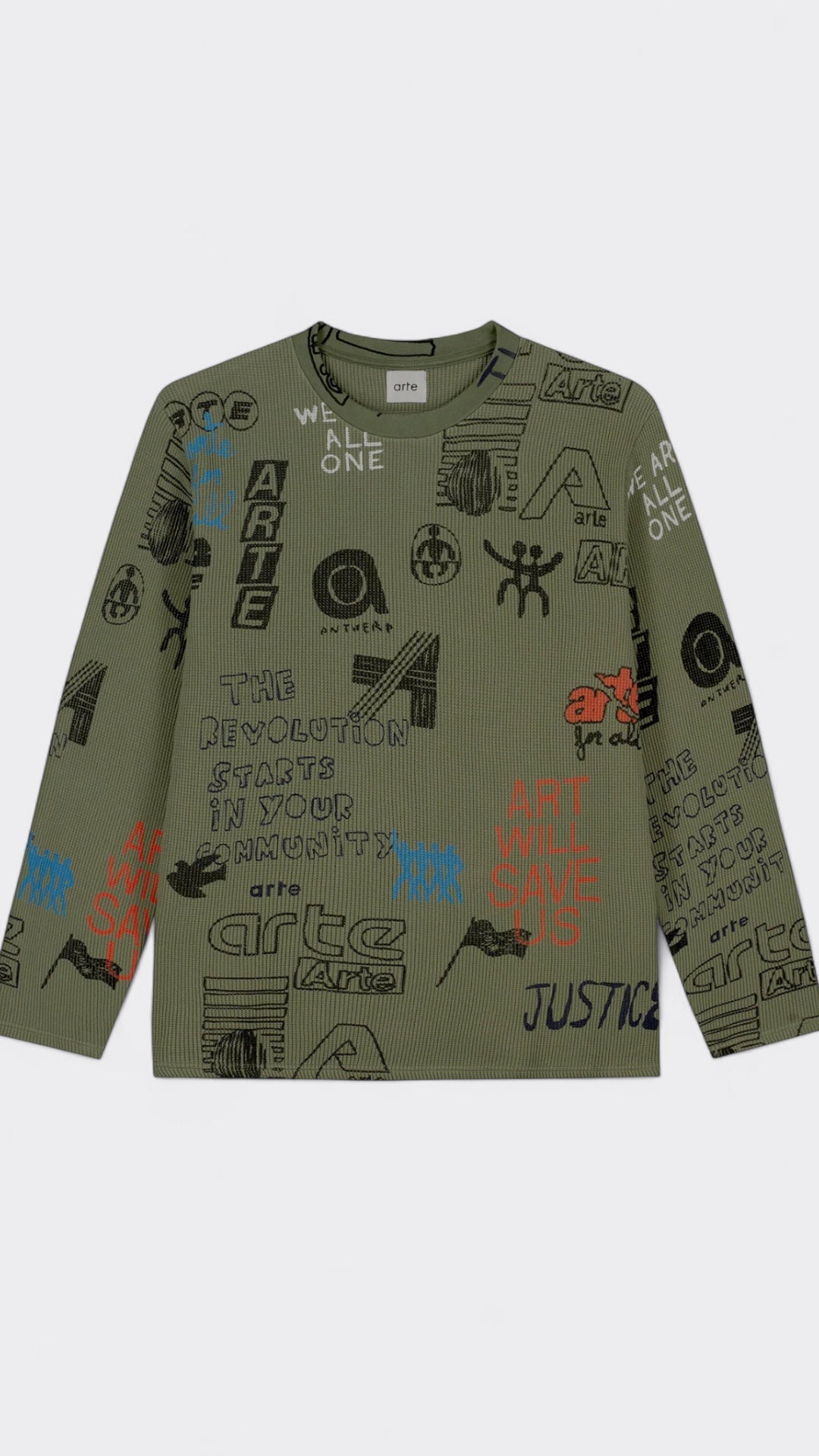 Allover Waffle Longsleeve