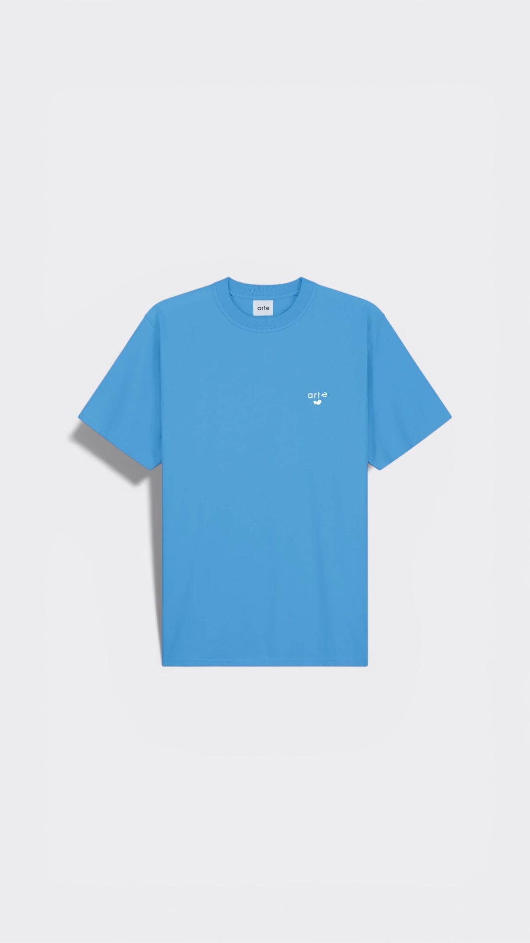 Heart Logo T-shirt Blue