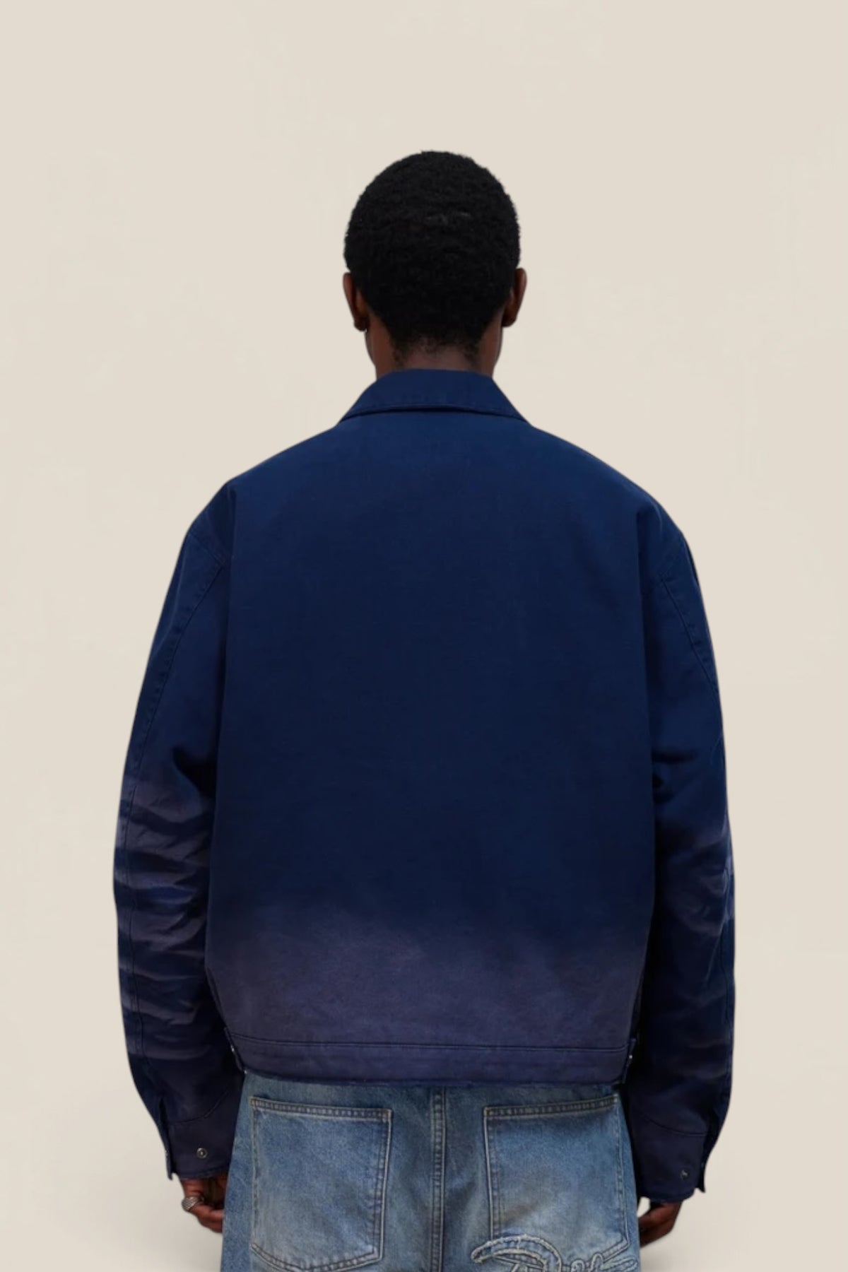 Patta Canvas Workwear Jacket Peacoat