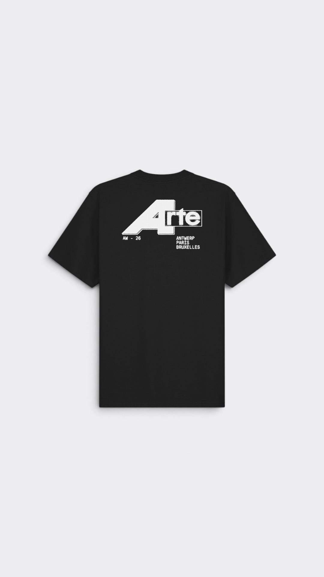Big A T-shirt Black