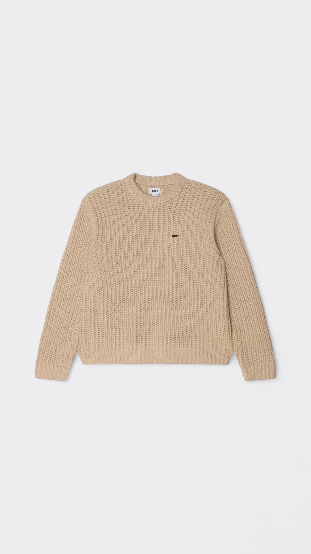Obey Bold Chunky Sweater