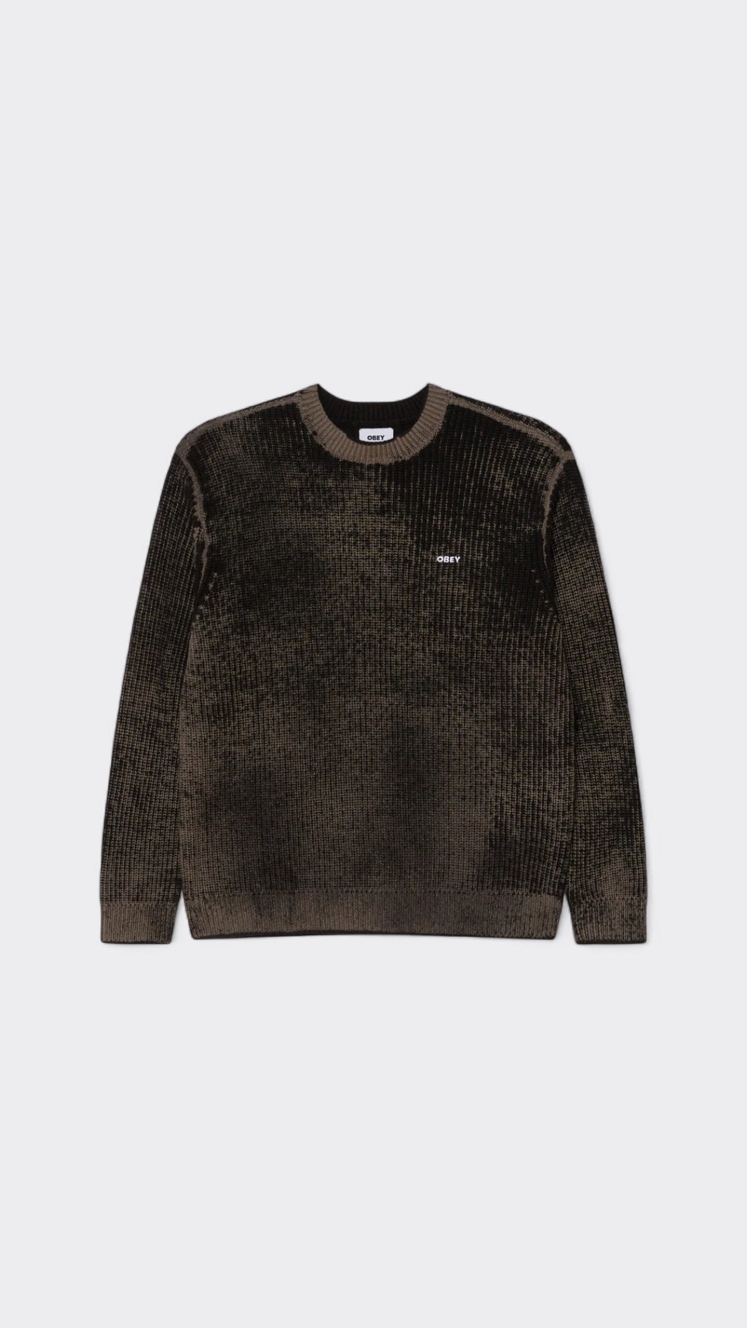 Obey Spray Effect Sweater