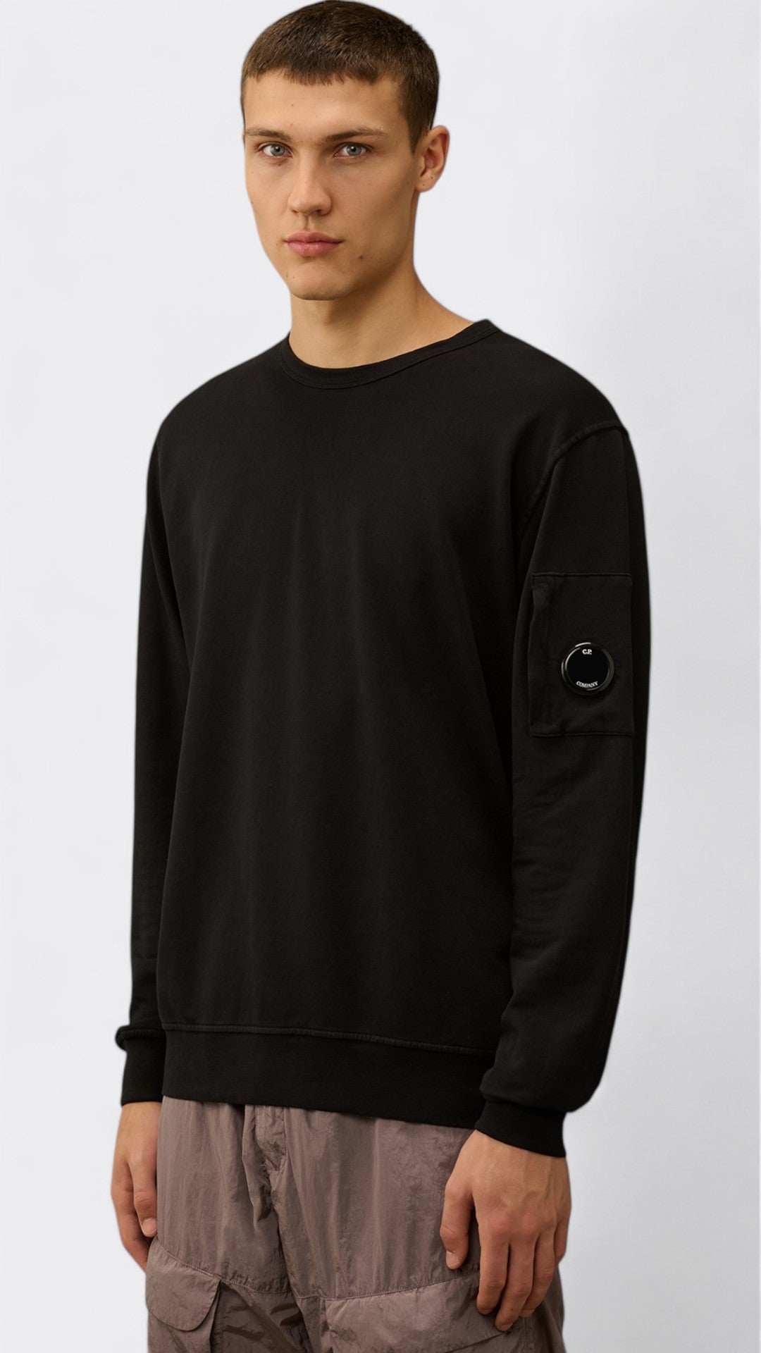 Light Fleece Crew Neck Sweatshirt