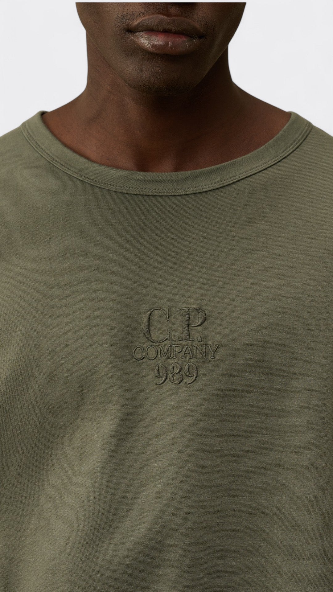 20/1 Jersey Boxy Longsleeve Logo T-Shirt