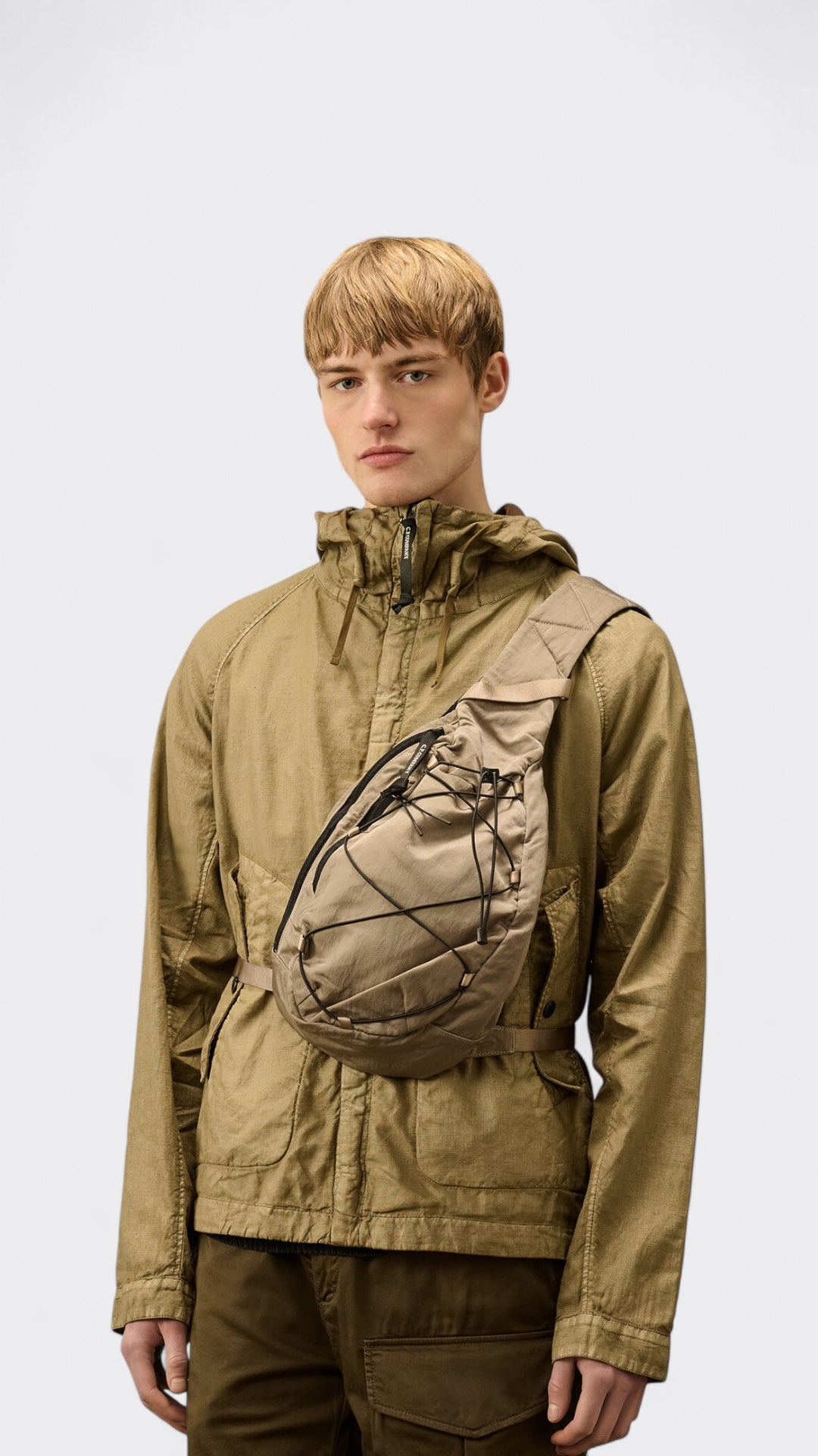 Nylon B Crossbody Rucksack
