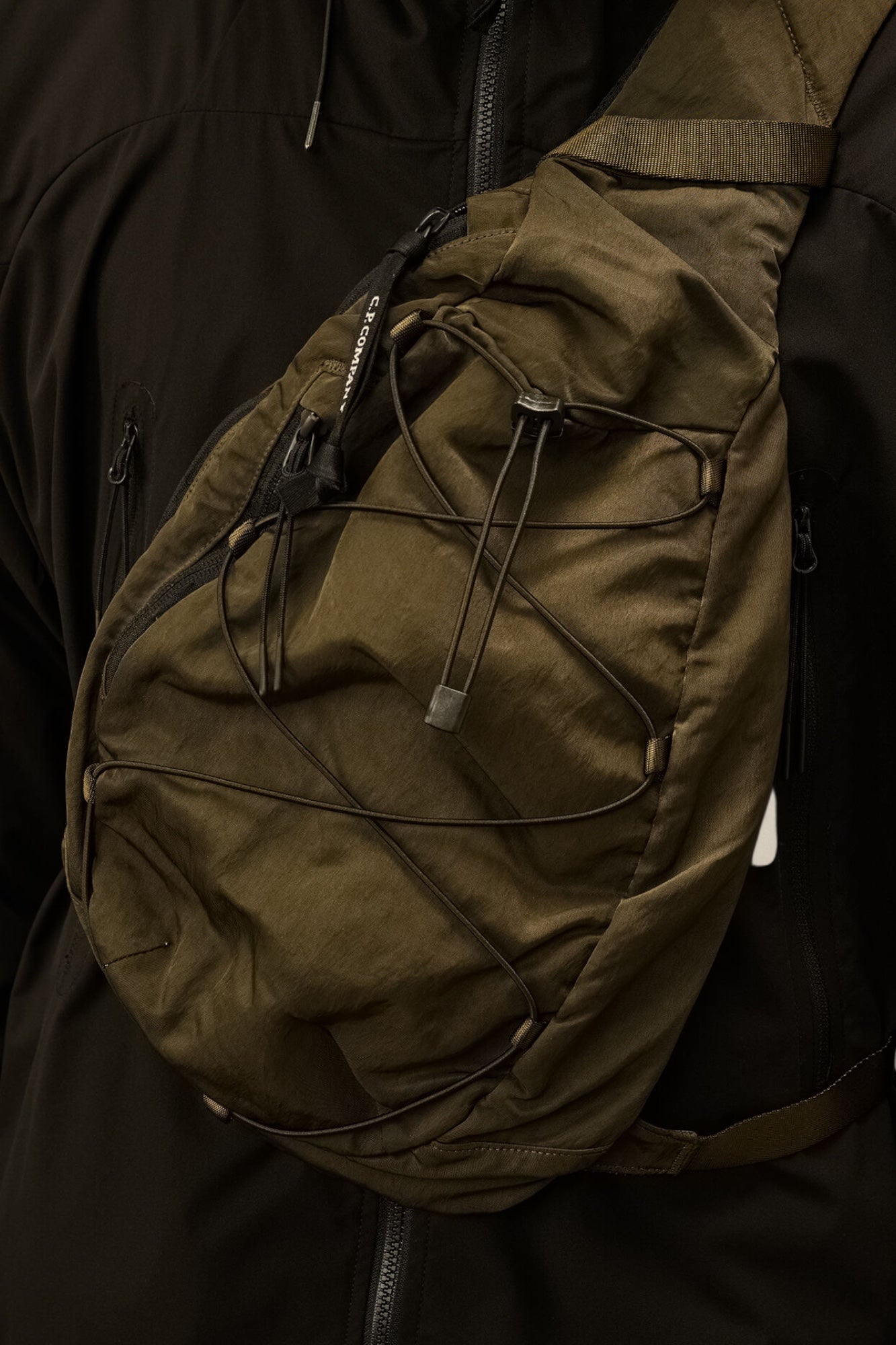 Nylon B Crossbody Rucksack