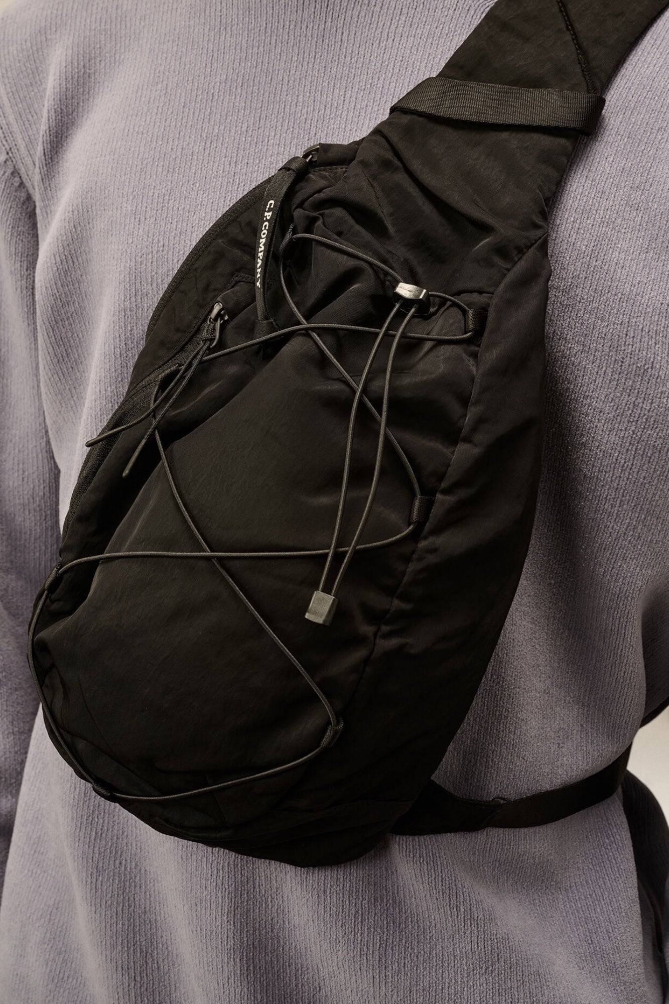 Nylon B Crossbody Rucksack