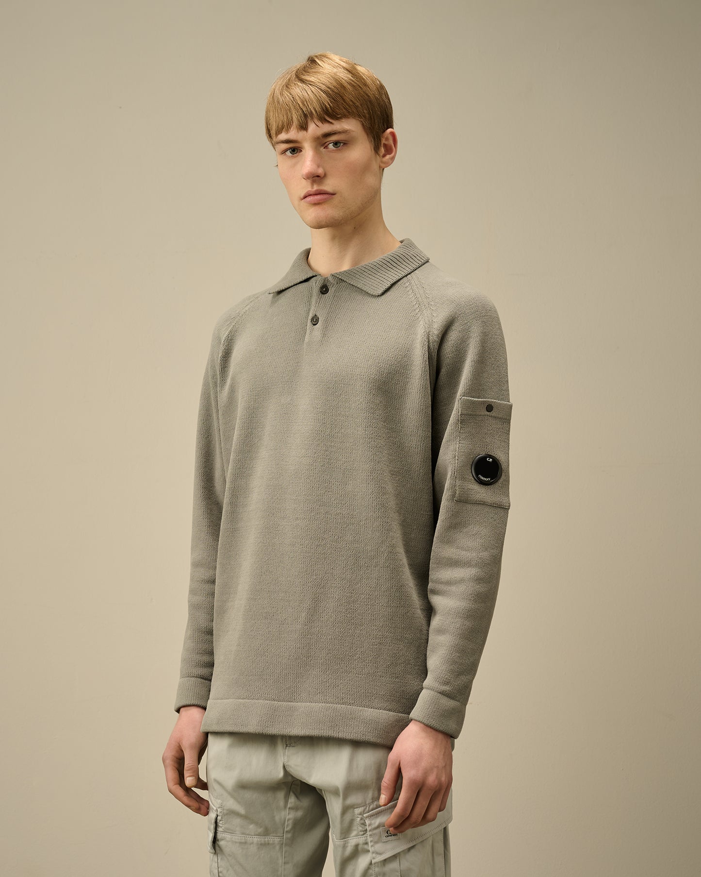 Chenille Polo Knit