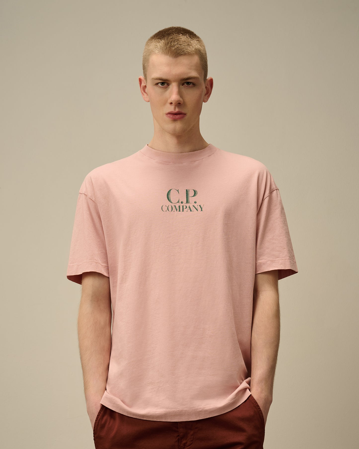 Natural Jersey Logo T-Shirt