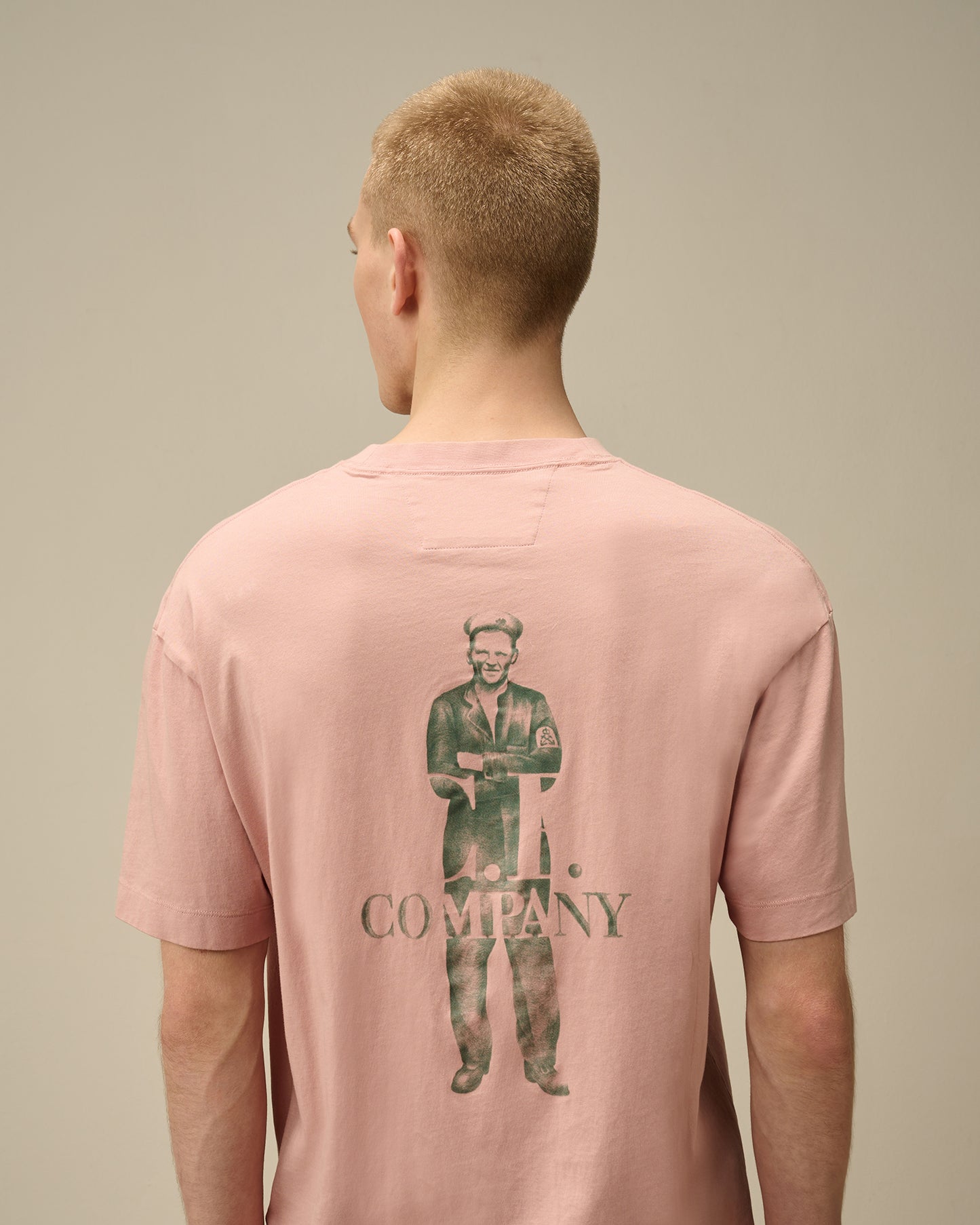 Natural Jersey Logo T-Shirt