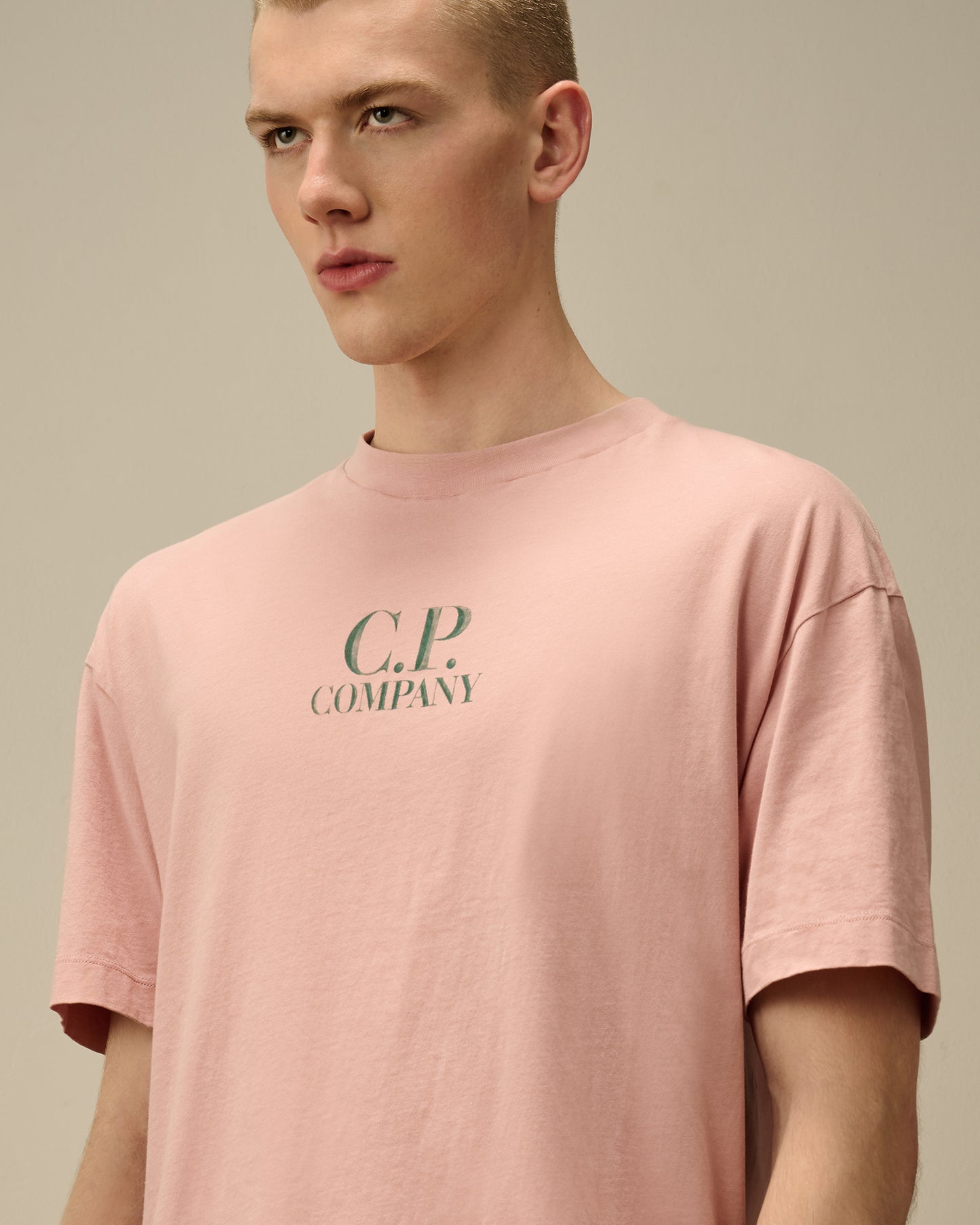 Natural Jersey Logo T-Shirt