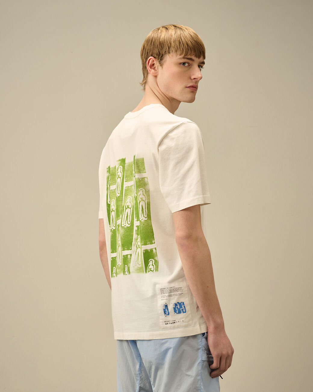 24/1 Jersey Front and Back Logo T-Shirt
