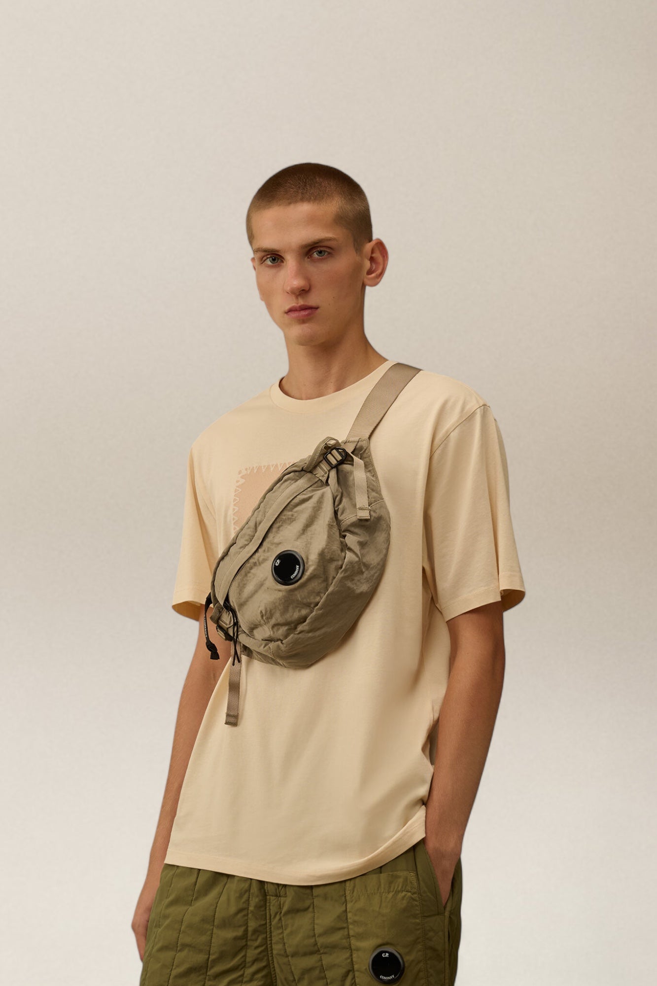 Nylon B Crossbody Pack