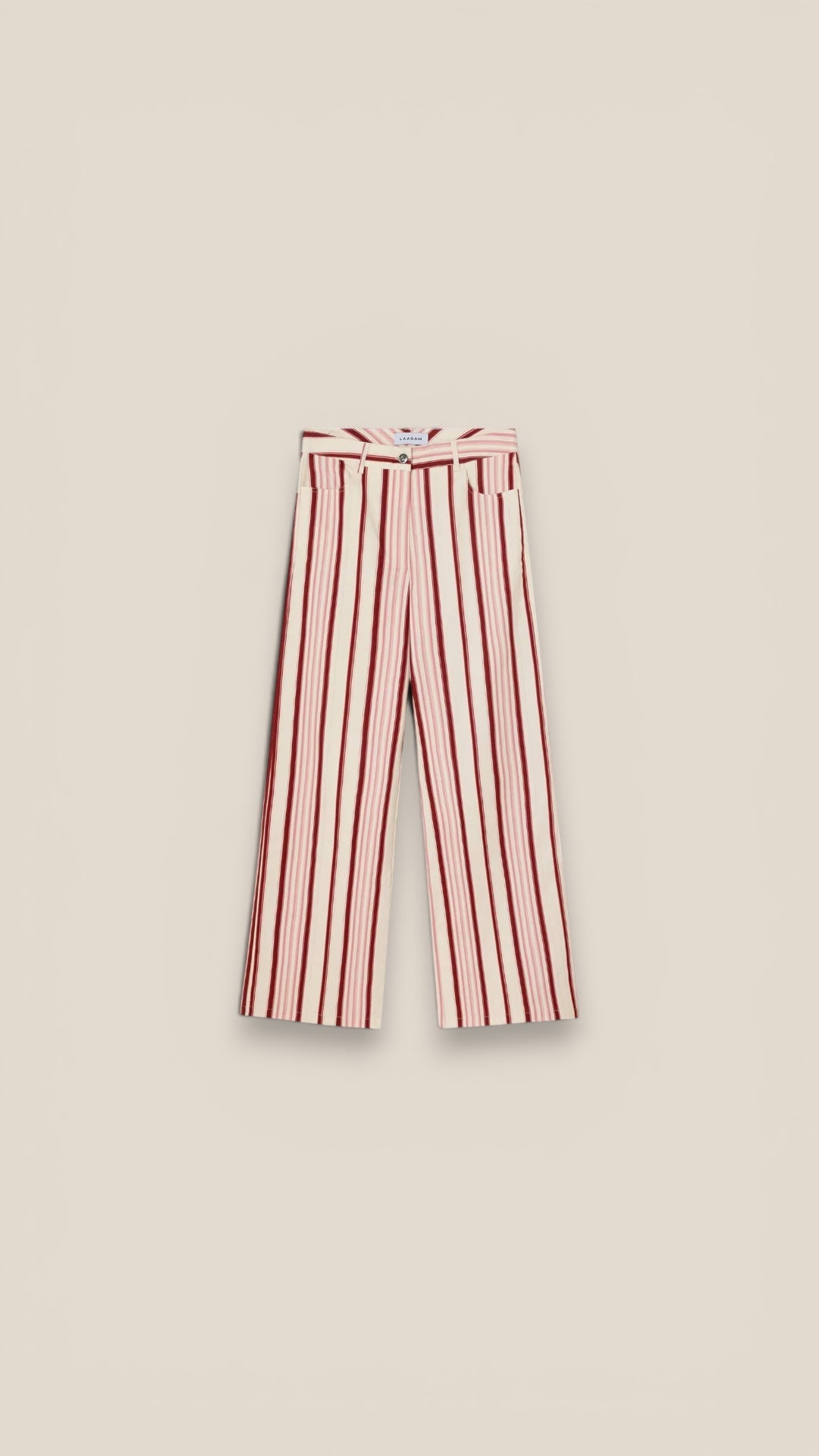 Leroy Pink Striped Pants