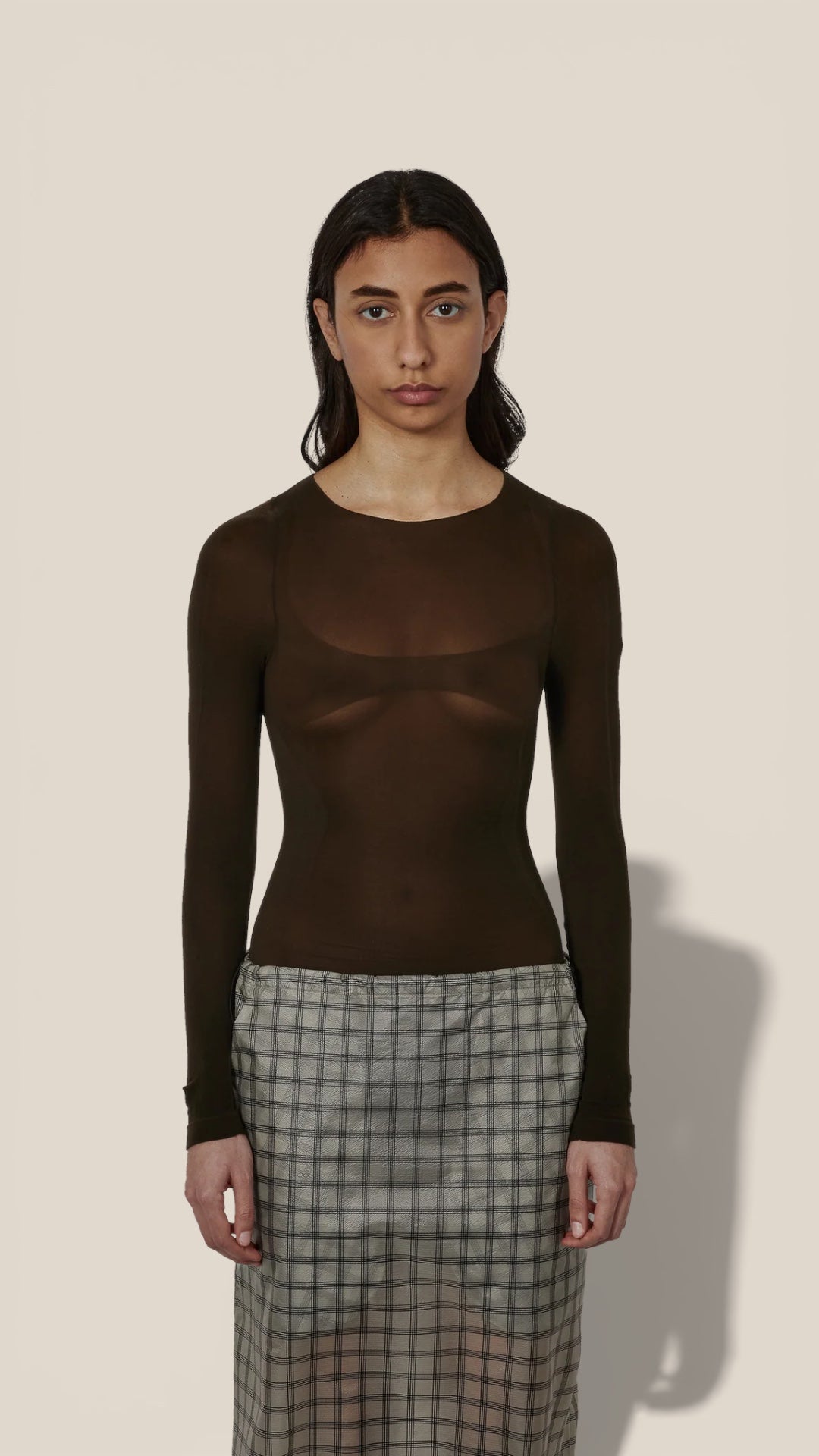 Ultralight Seamless See Through L/S