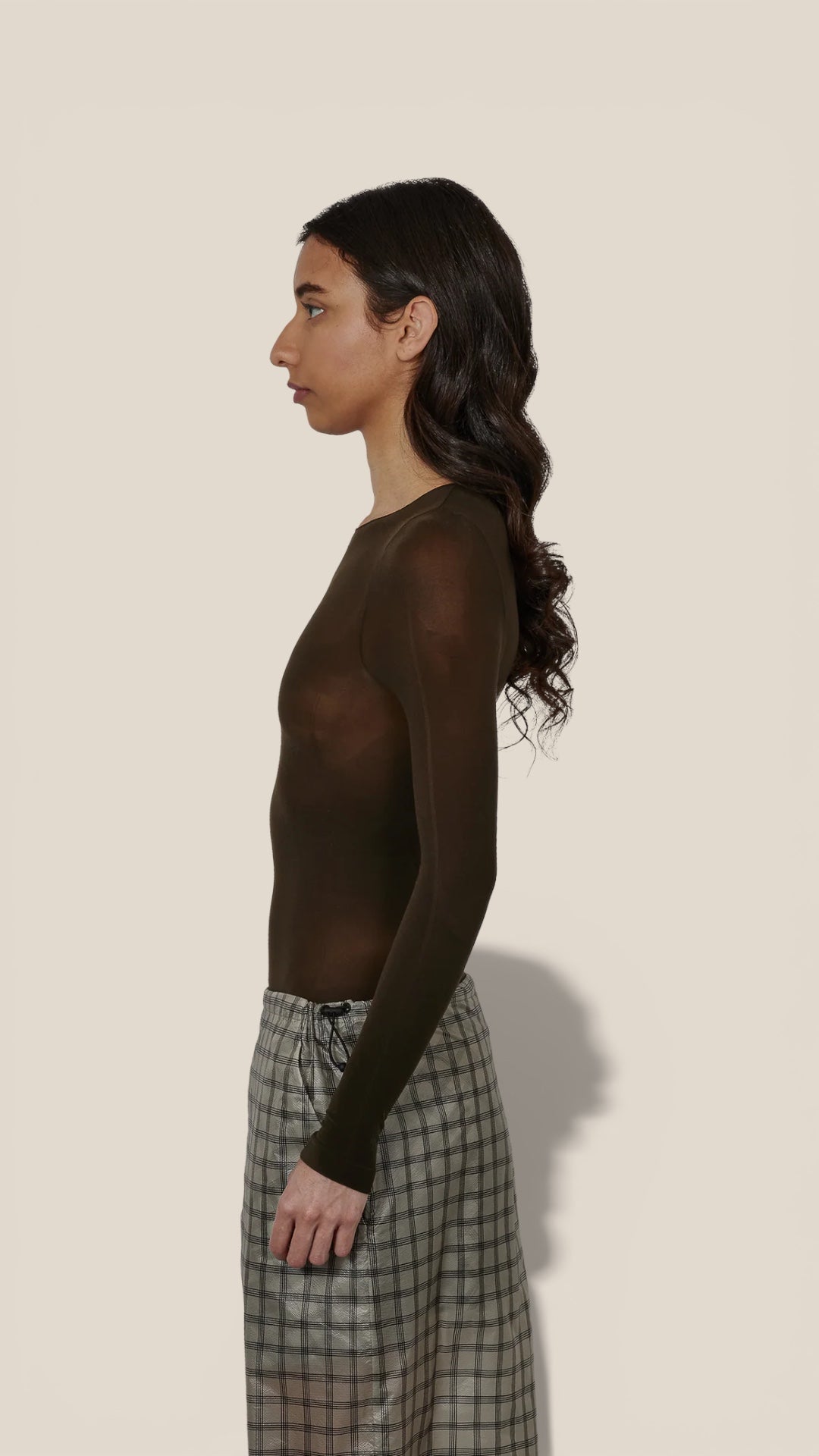Ultralight Seamless See Through L/S