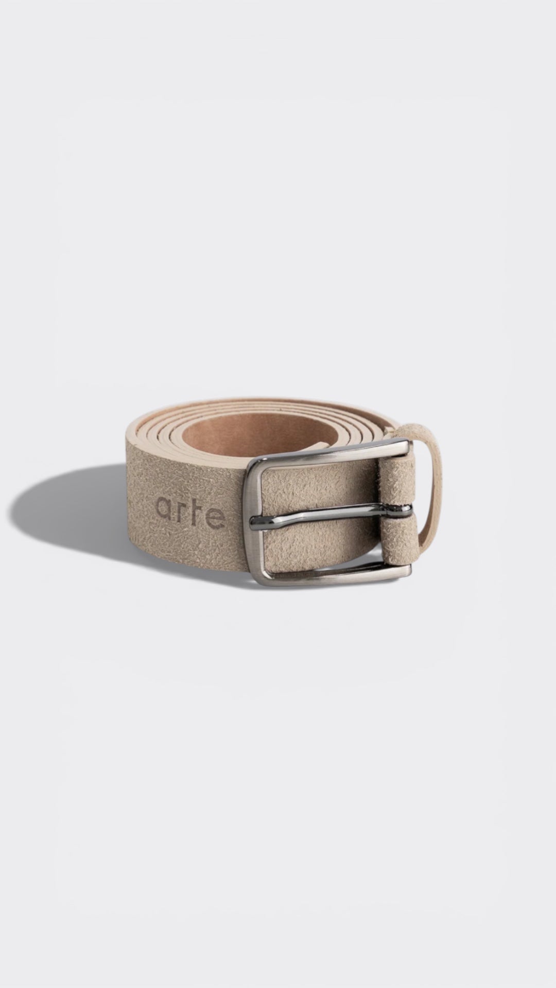 Suede Leather Belt