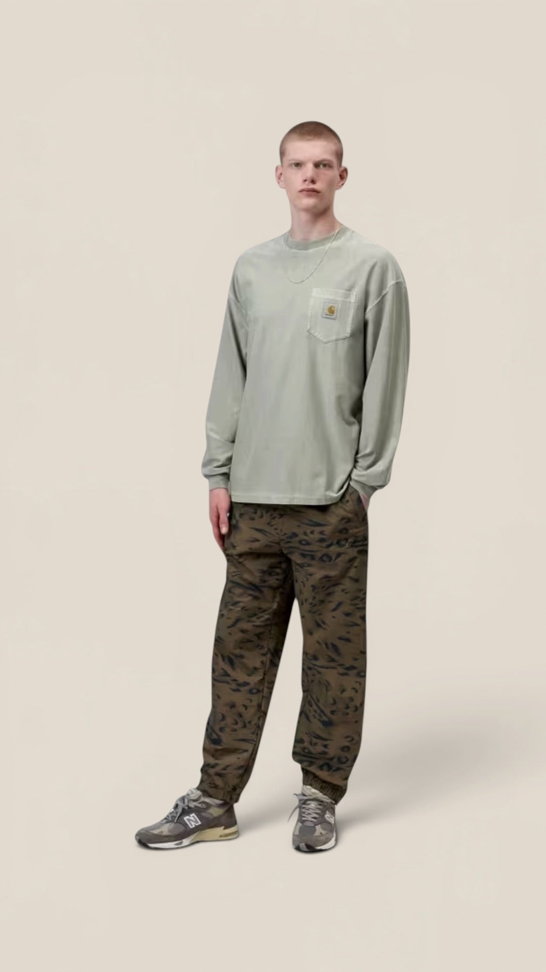 L/S Loose Pocket T-Shirt