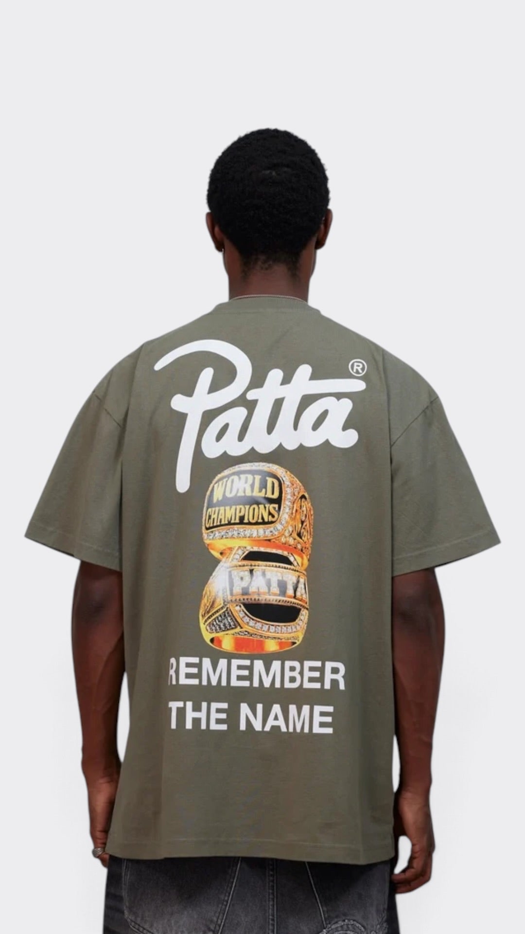Patta Championship T-Shirt Dusty Olive
