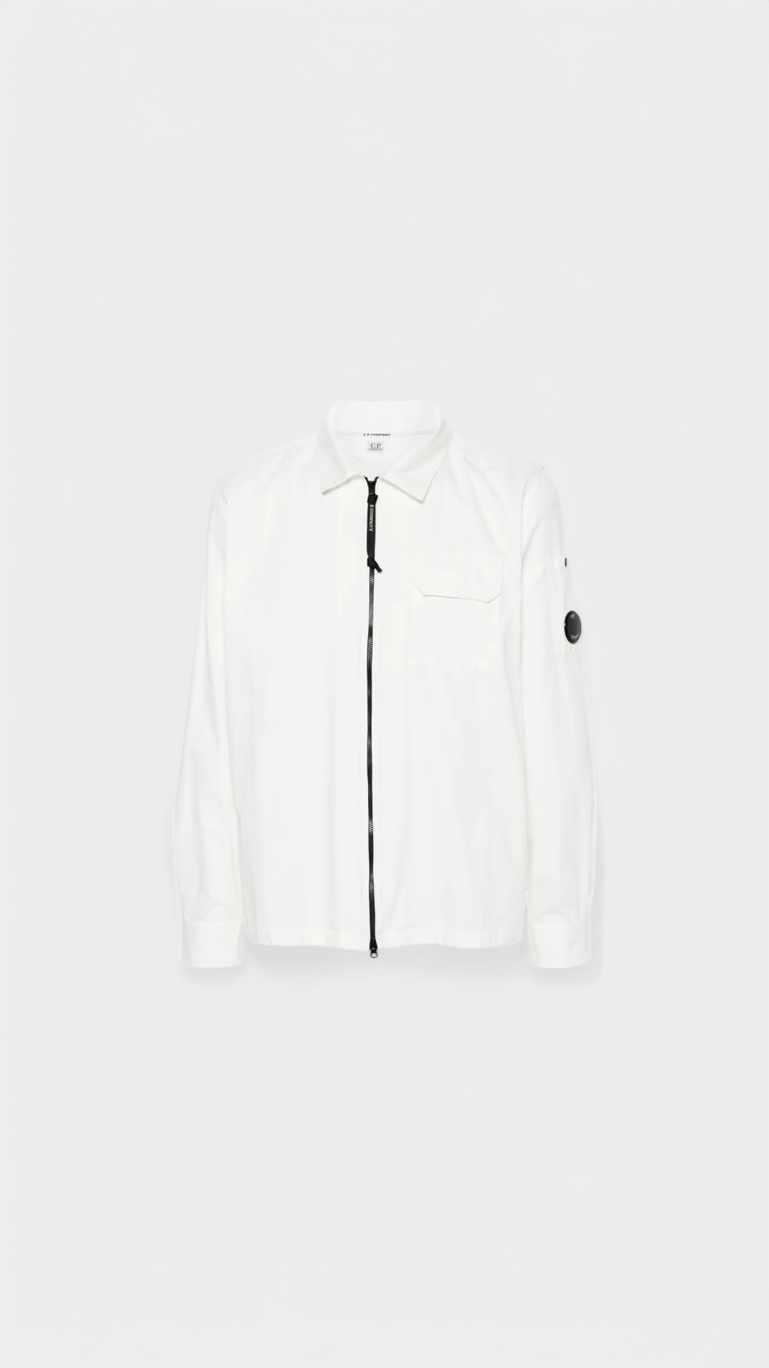 Organic Gabardine Full Zip Overshirt