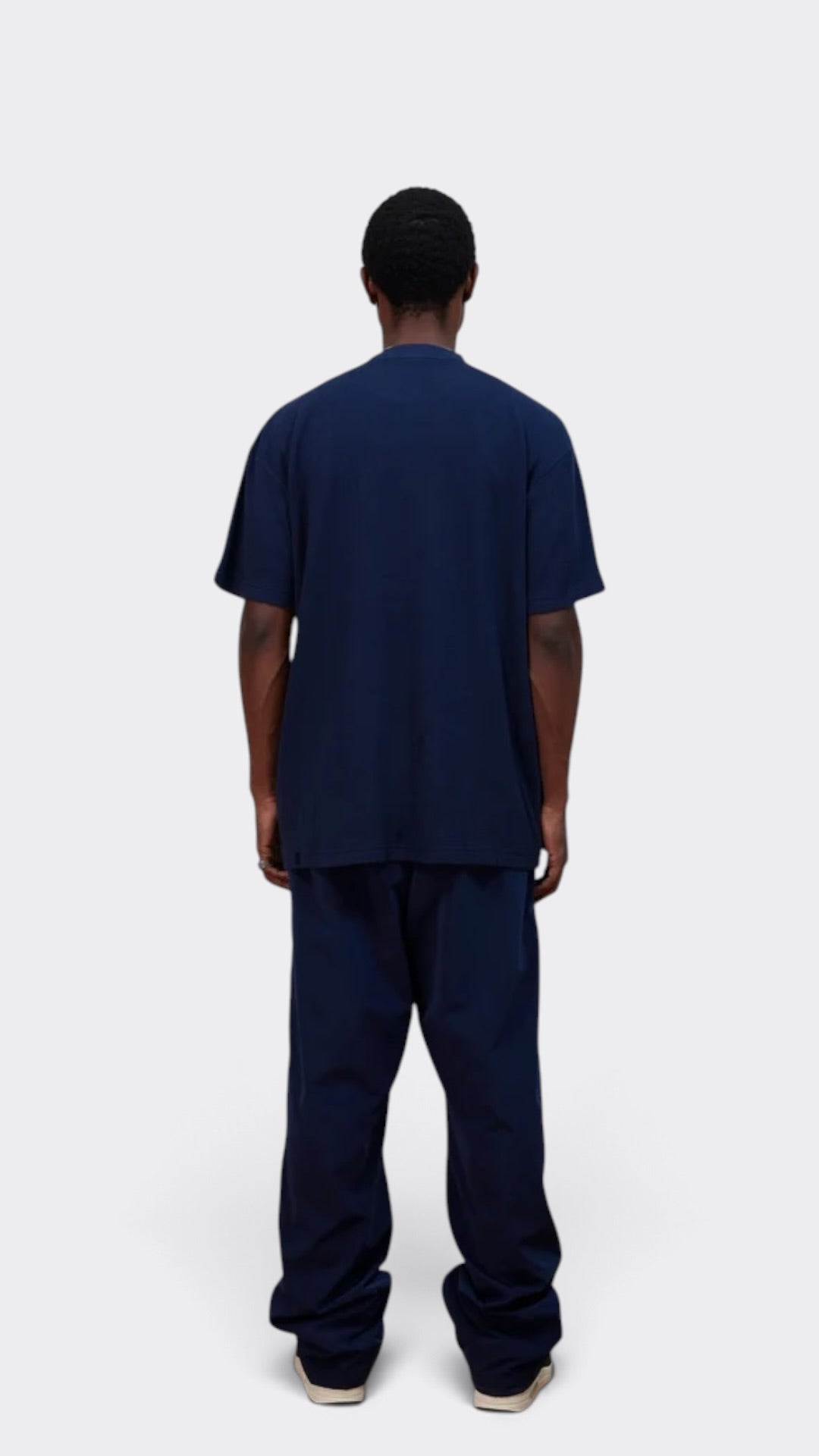 Patta Waffle Script Logo T-Shirt Black Iris