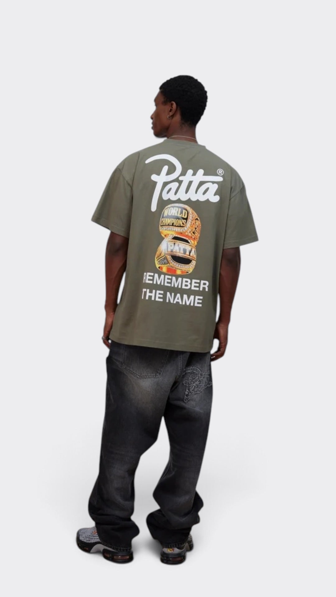 Patta Championship T-Shirt Dusty Olive