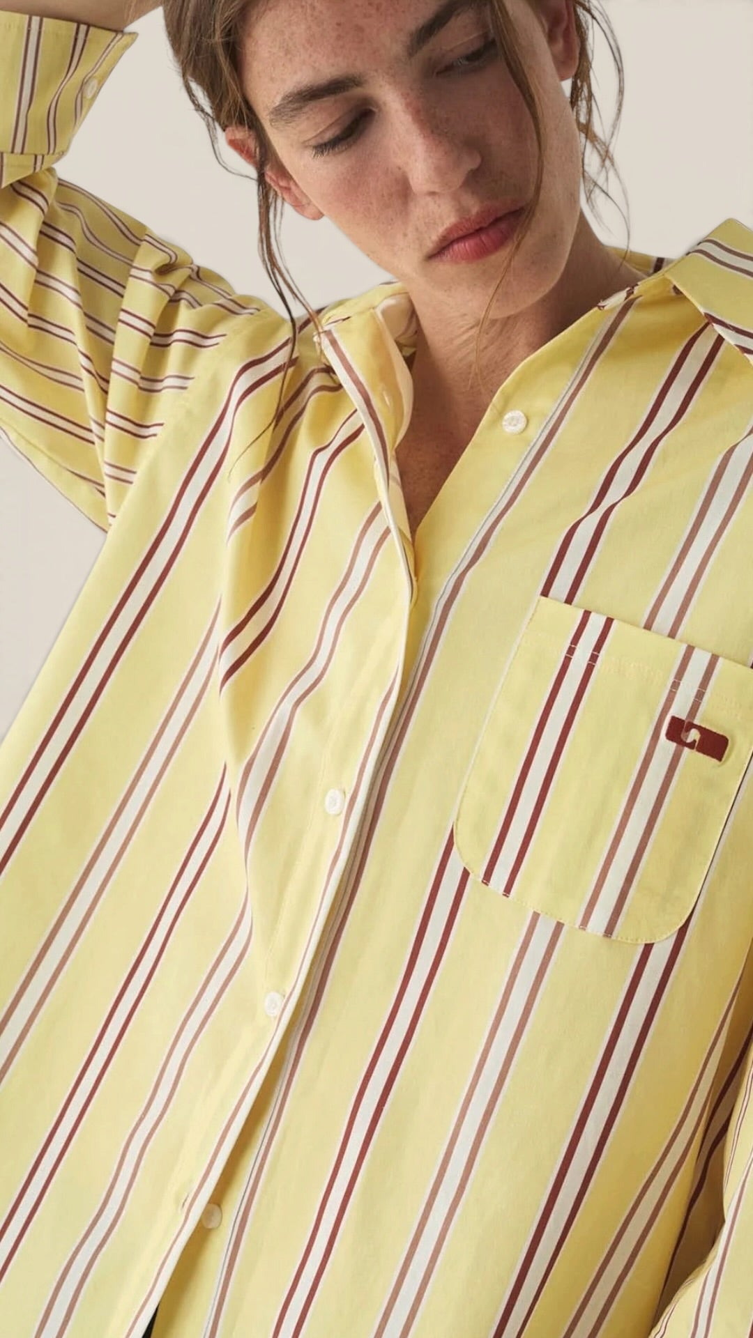 Caos Butter Striped Shirt