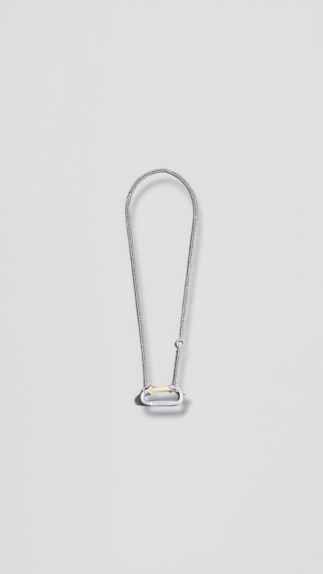Mini Carabiner chain Necklace
