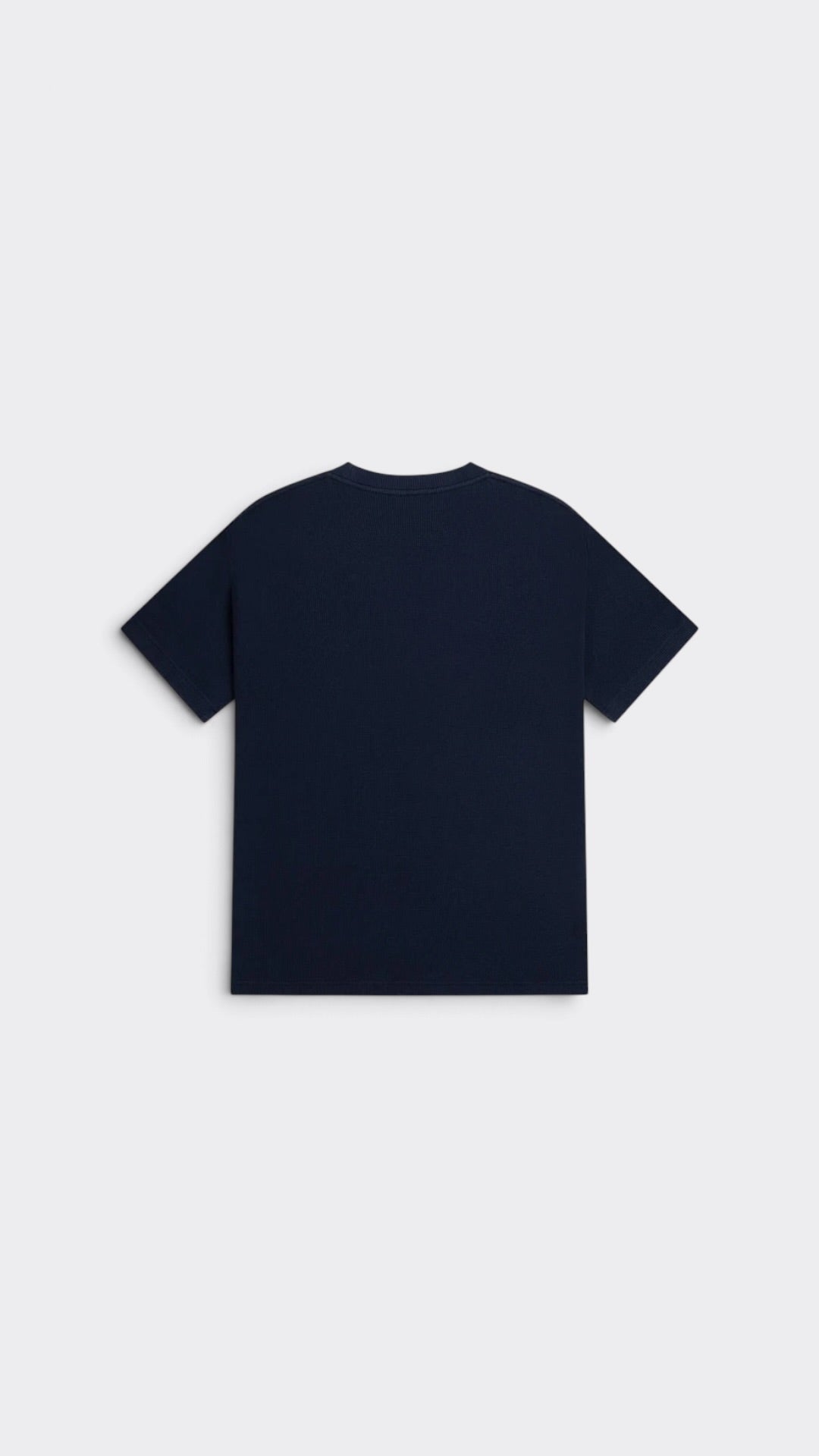 Patta Waffle Script Logo T-Shirt Black Iris