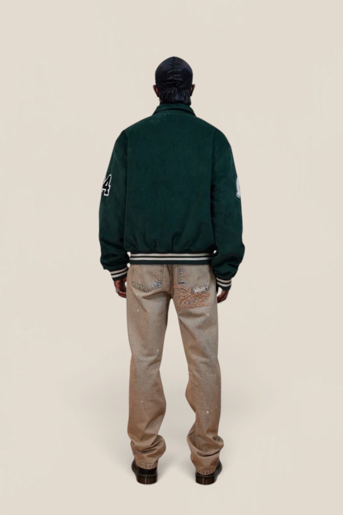 Patta Corduroy Bomber Jacket Pine Grove