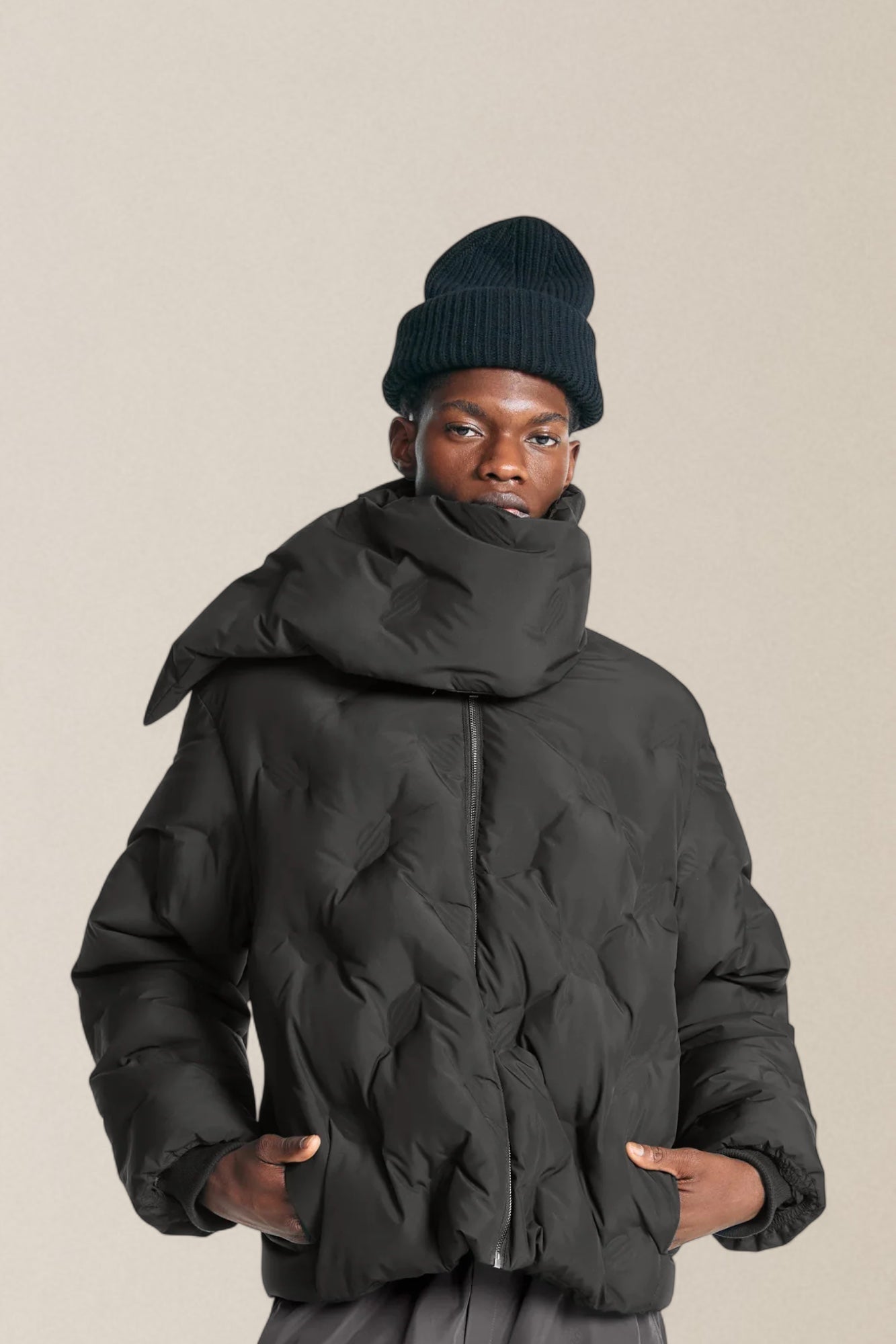 Ayan Monogram Puﬀer Jacket