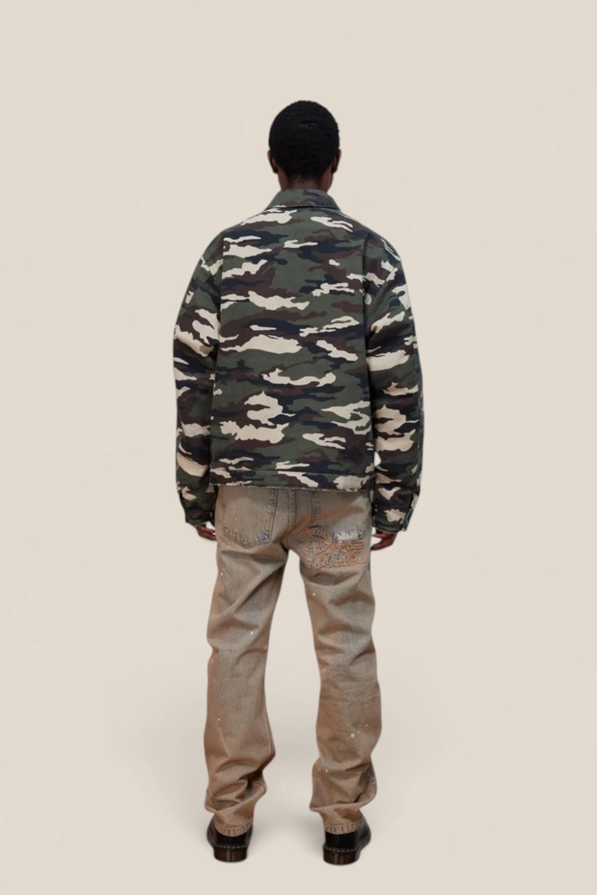 Patta Camo Canvas Workwear Jacket Mojave Dessert