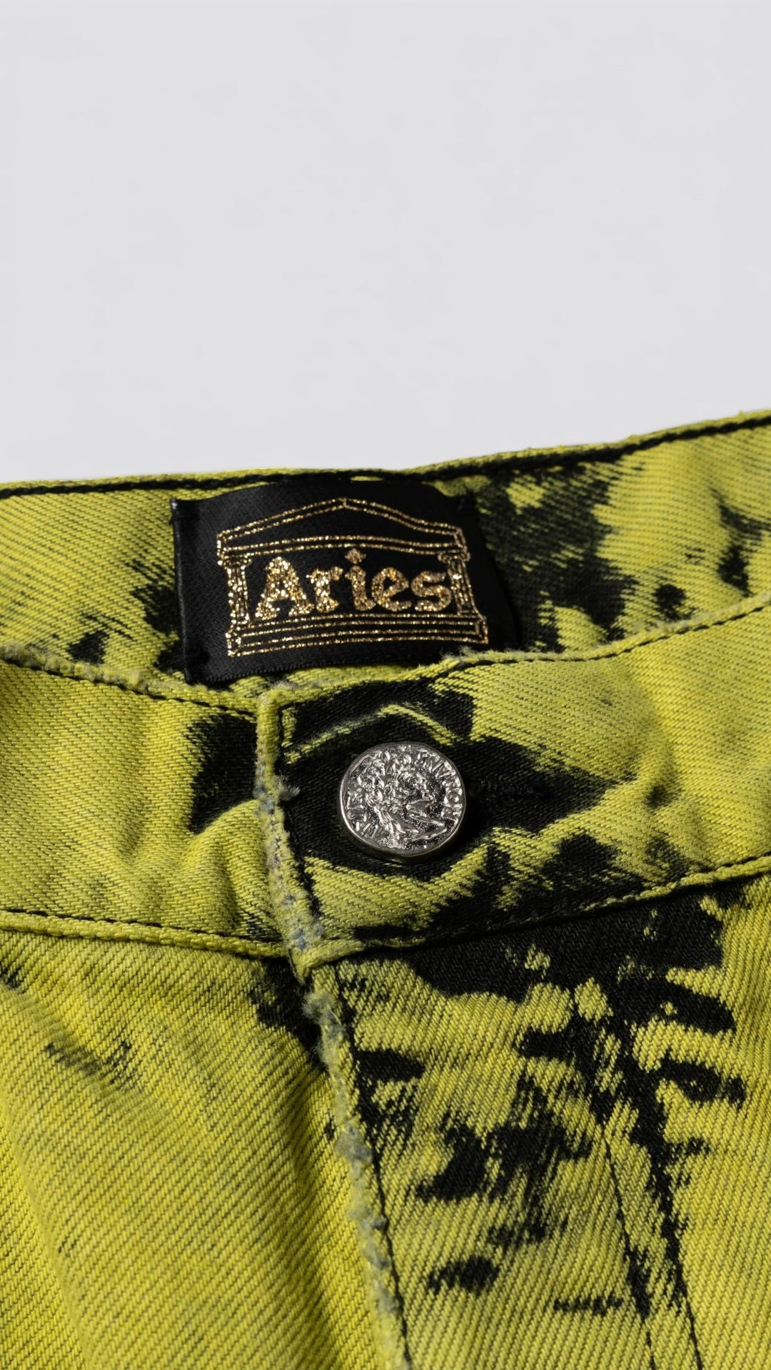 Heavy Acid Wash Wide Leg Short