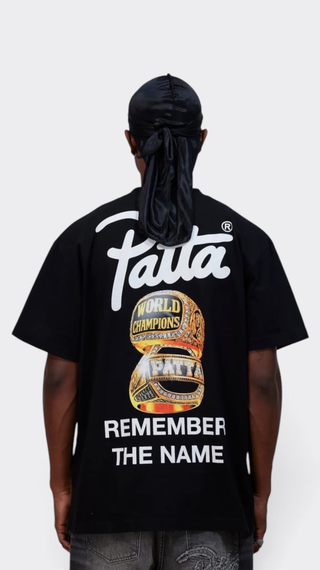 Patta Championship T-Shirt Black
