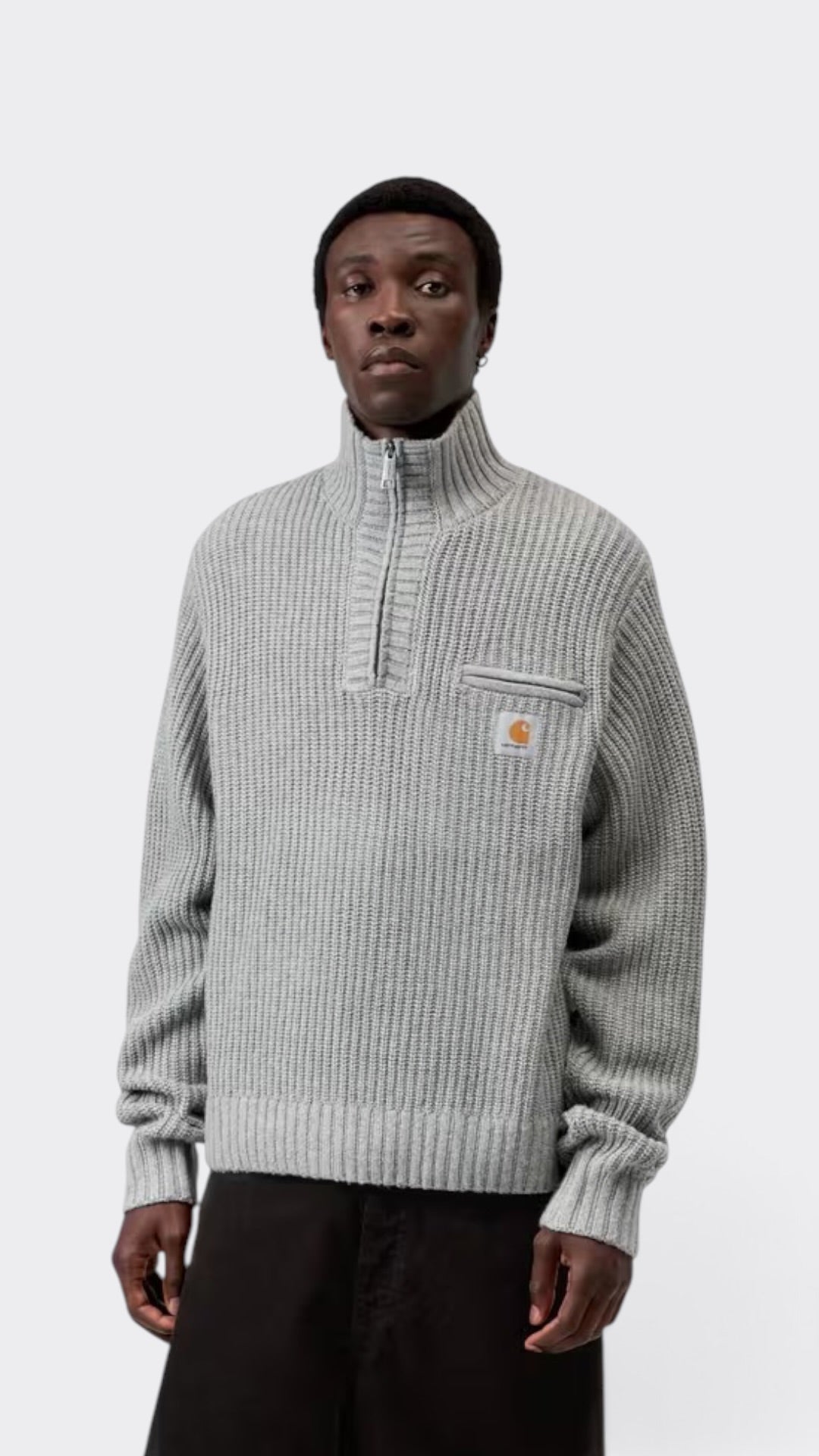 Detroit Half Zip Sweater