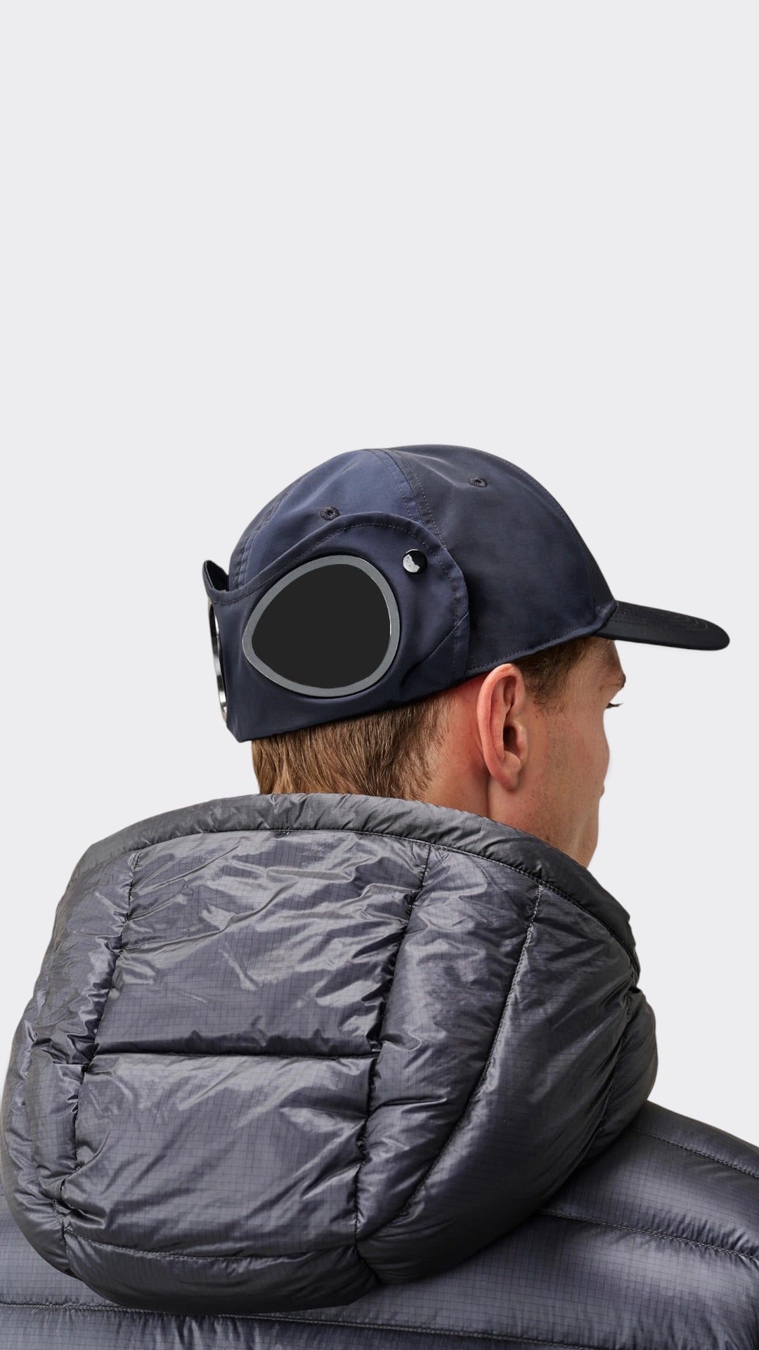 Chrome-r goggle cap
