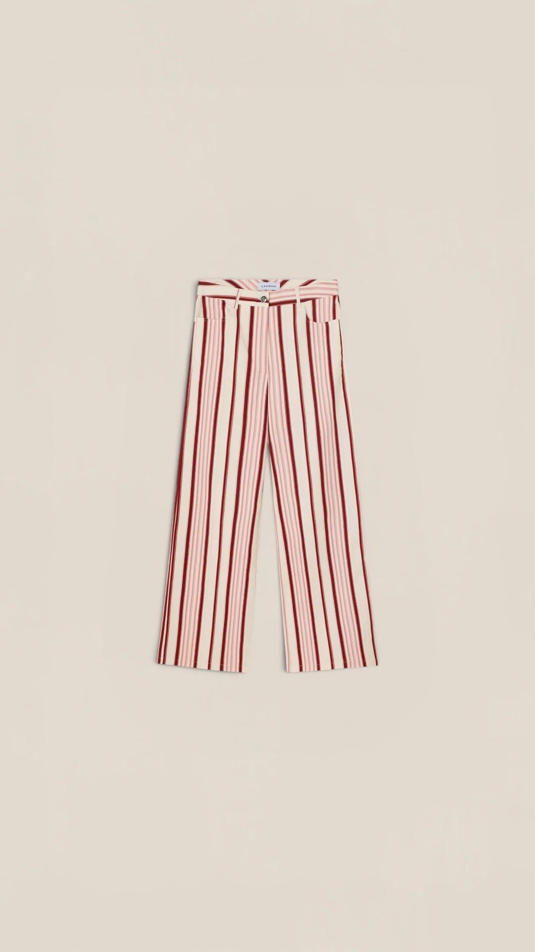 Leroy Pink Striped Pants