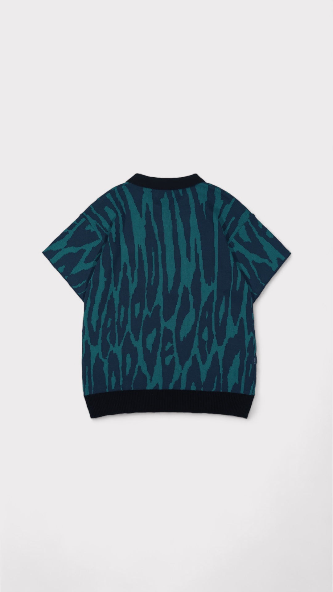 Jacquard Knit Polo