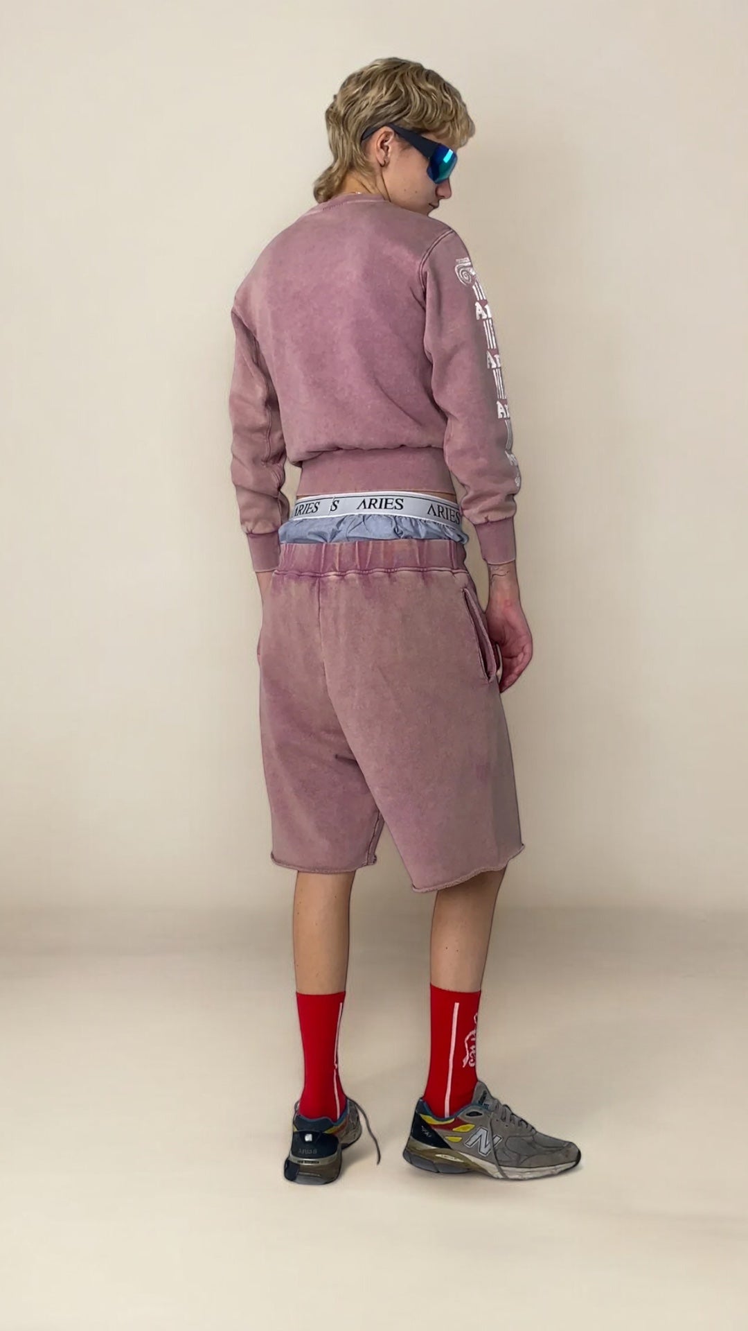 Aged Ancient Column Sweatshort