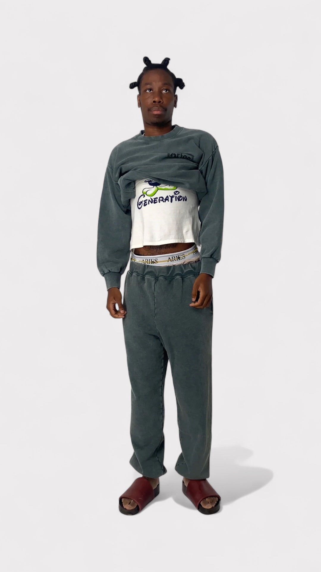 Premium Aged Temple Sweatpants