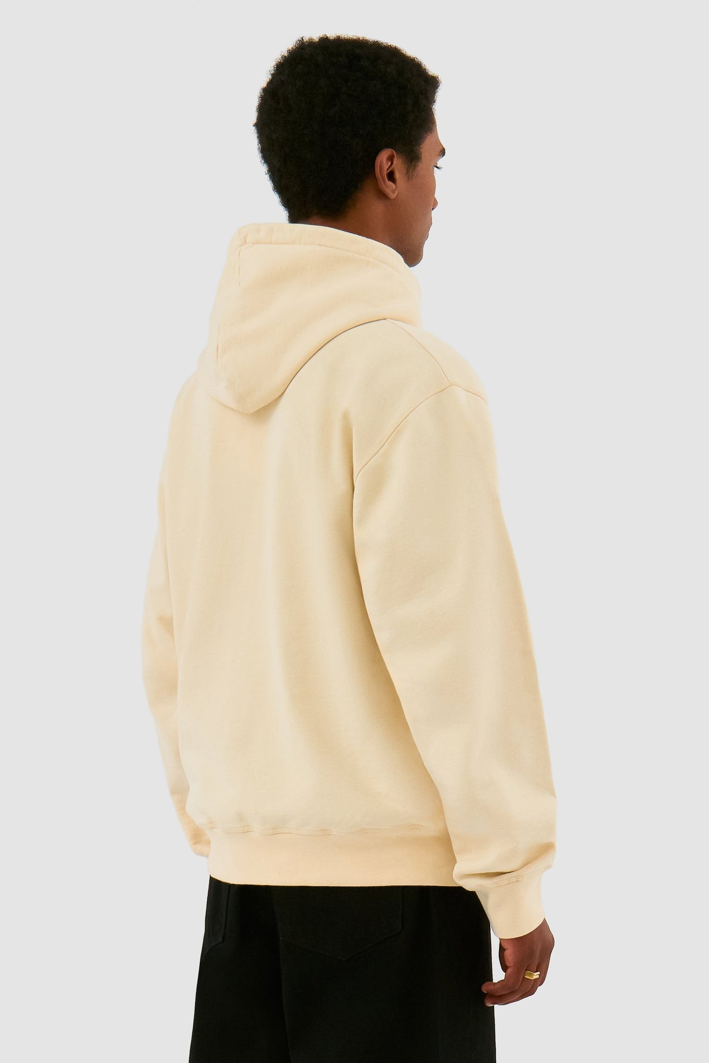 Embroidery Zip Hoodie