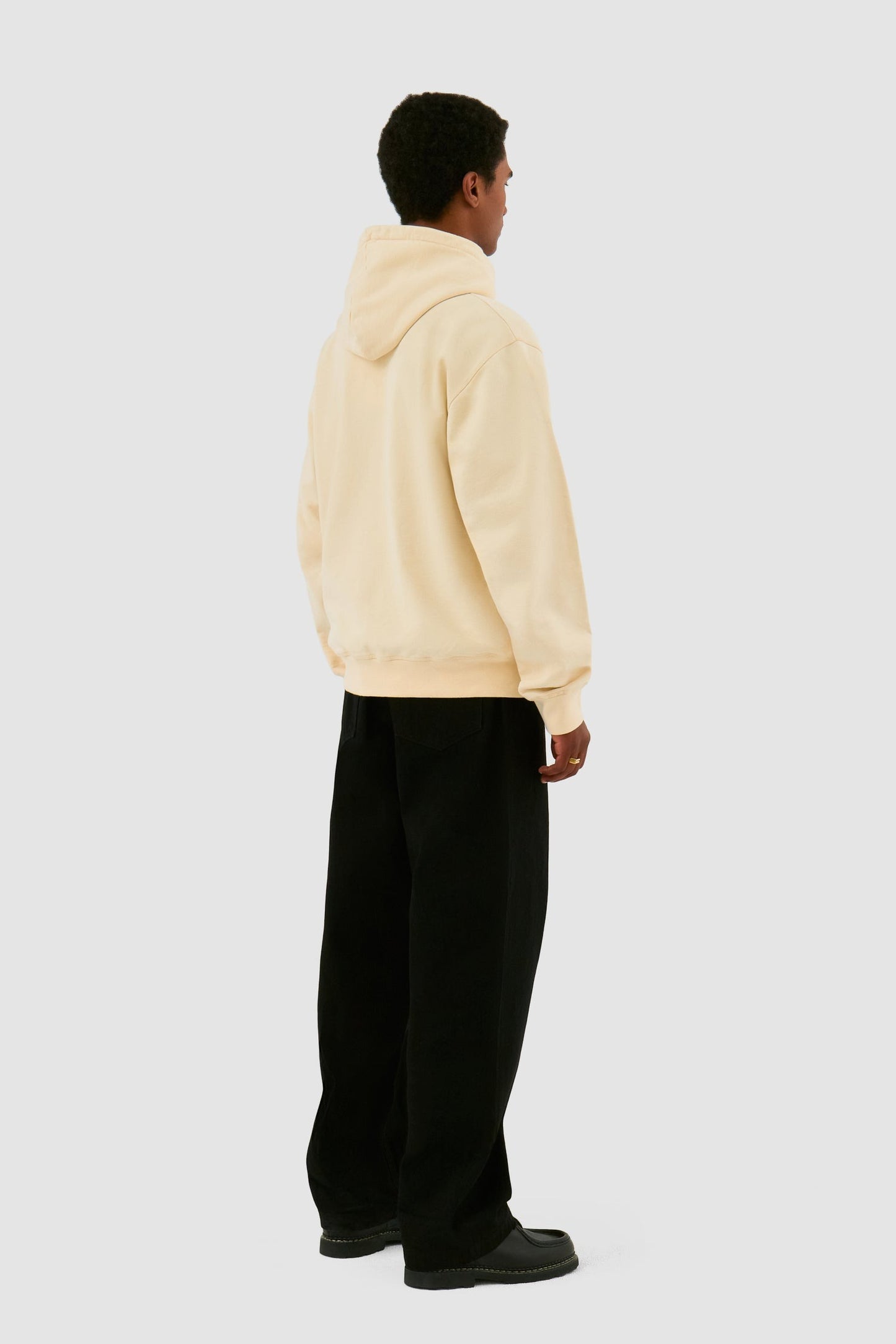 Embroidery Zip Hoodie