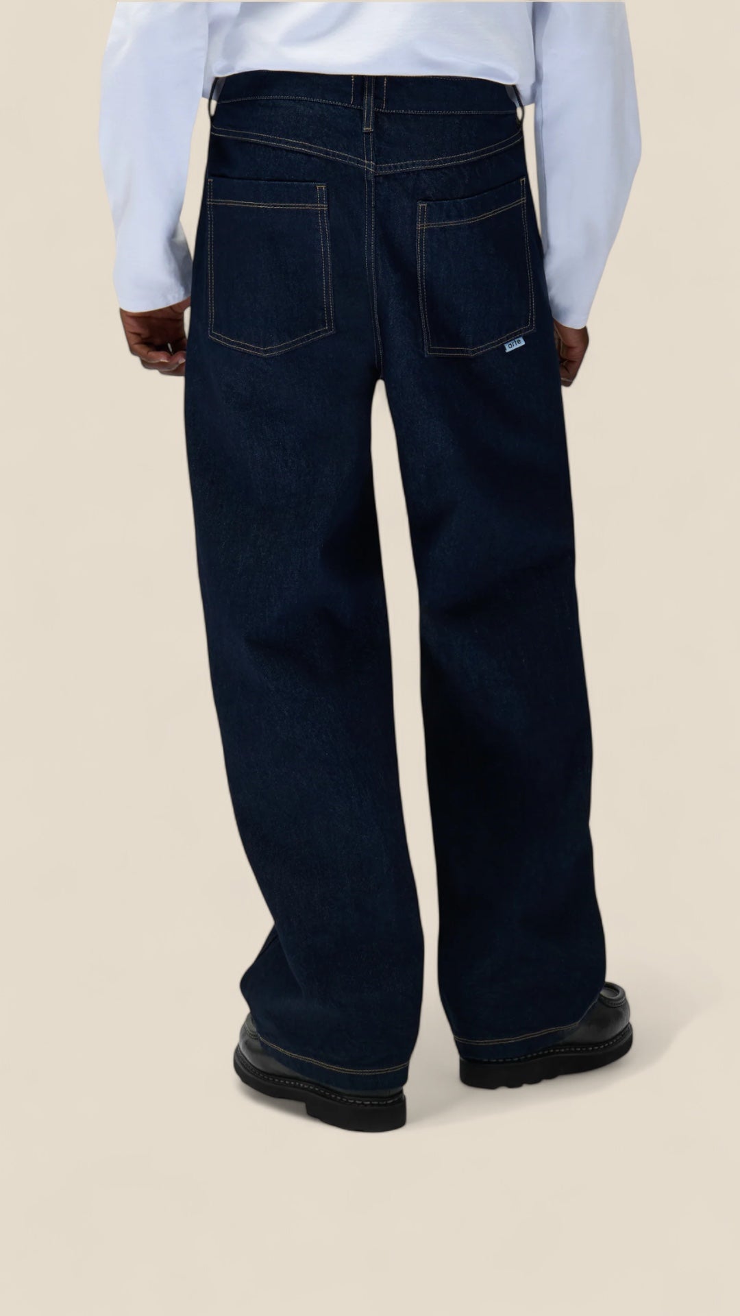Basic Jeans Pants Raw Denim